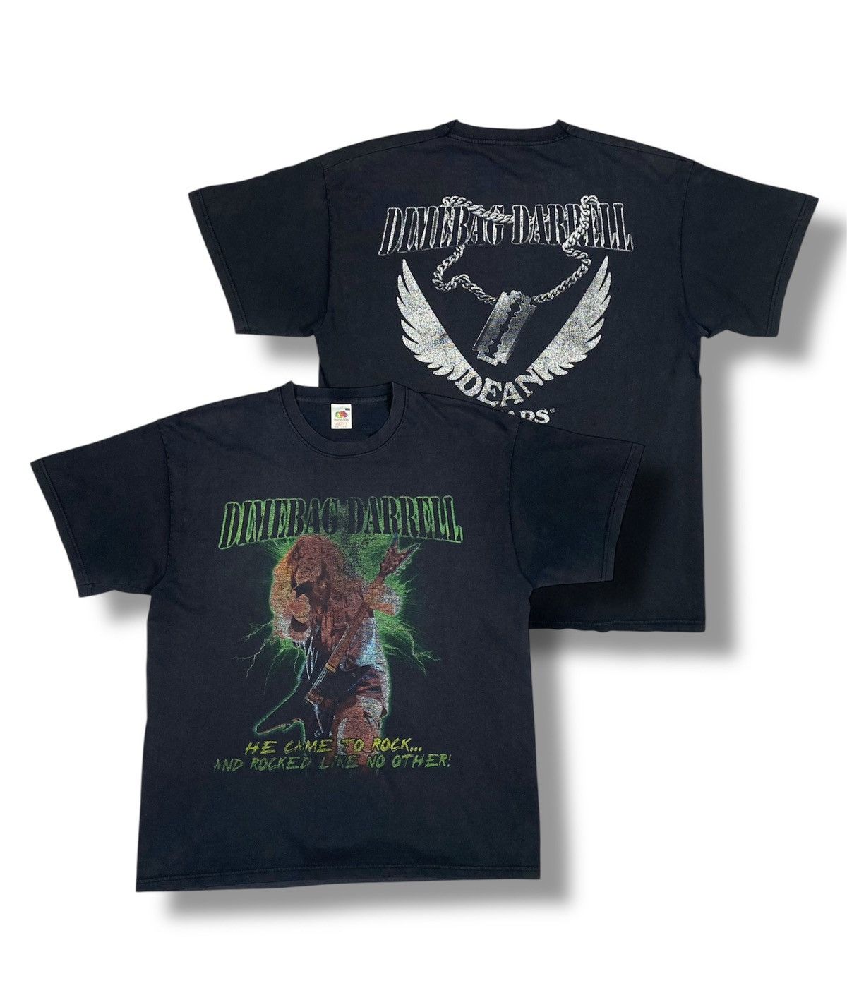 Band Tees Pantera Dimebag Darrell Vintage T-Shirt Dean Guitars XL Size US XL / EU 56 / 4 - 1 Thumbnail