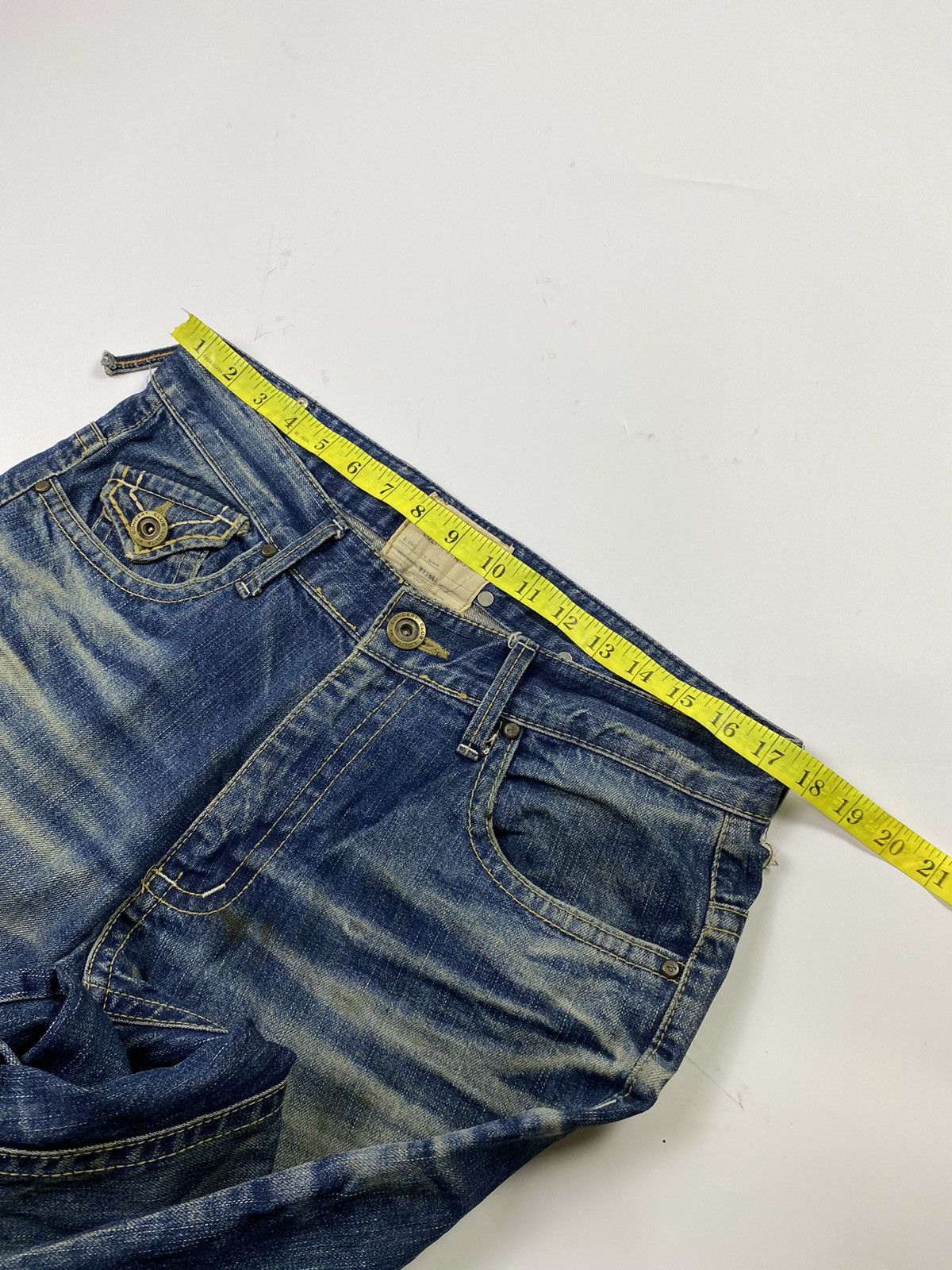 Isamu Katayama Backlash Lolita mudwash jeans pant japanese brand Size US 34 / EU 50 - 8 Thumbnail