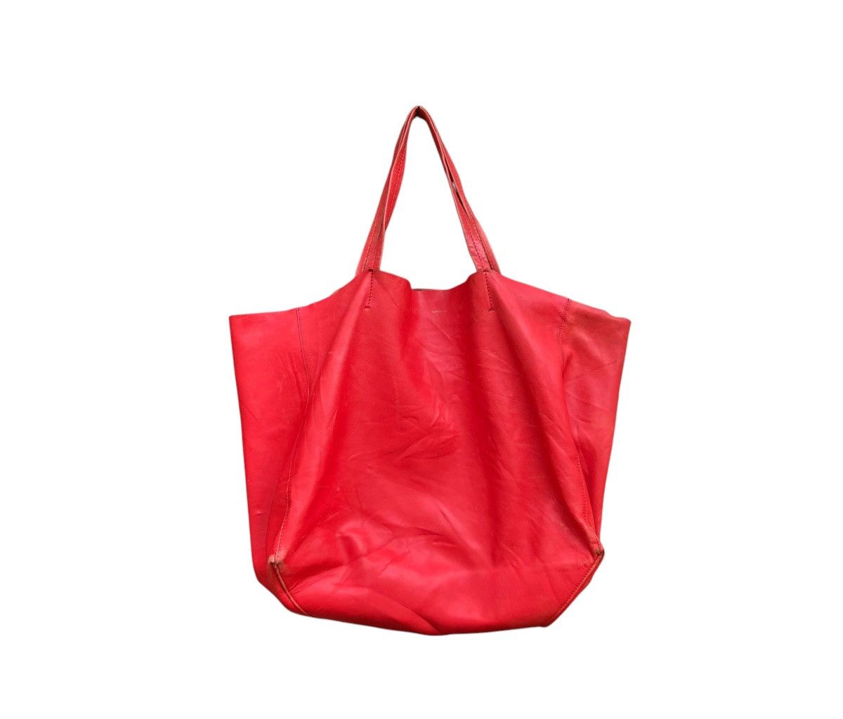 Celine Authentic Celine Horizontal Cabas Leather Tote Size ONE SIZE - 1 Thumbnail