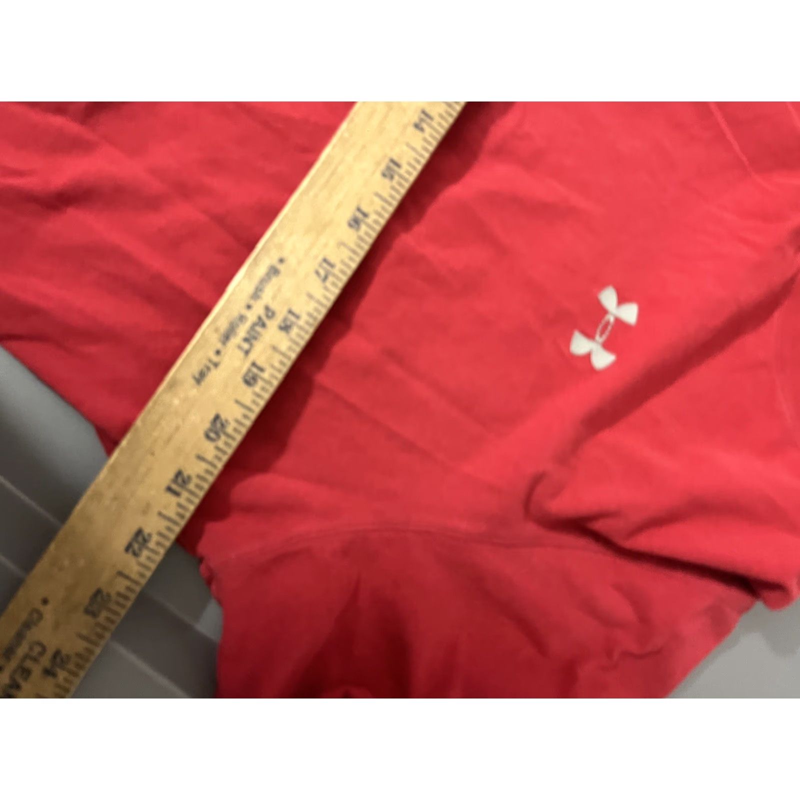 Under Armour Under Armour T-Shirt Mens XL Short Sleeve Loose Red Crew Neck Graphic Logo Cotton Shirt Size US XL / EU 56 / 4 - 5 Thumbnail