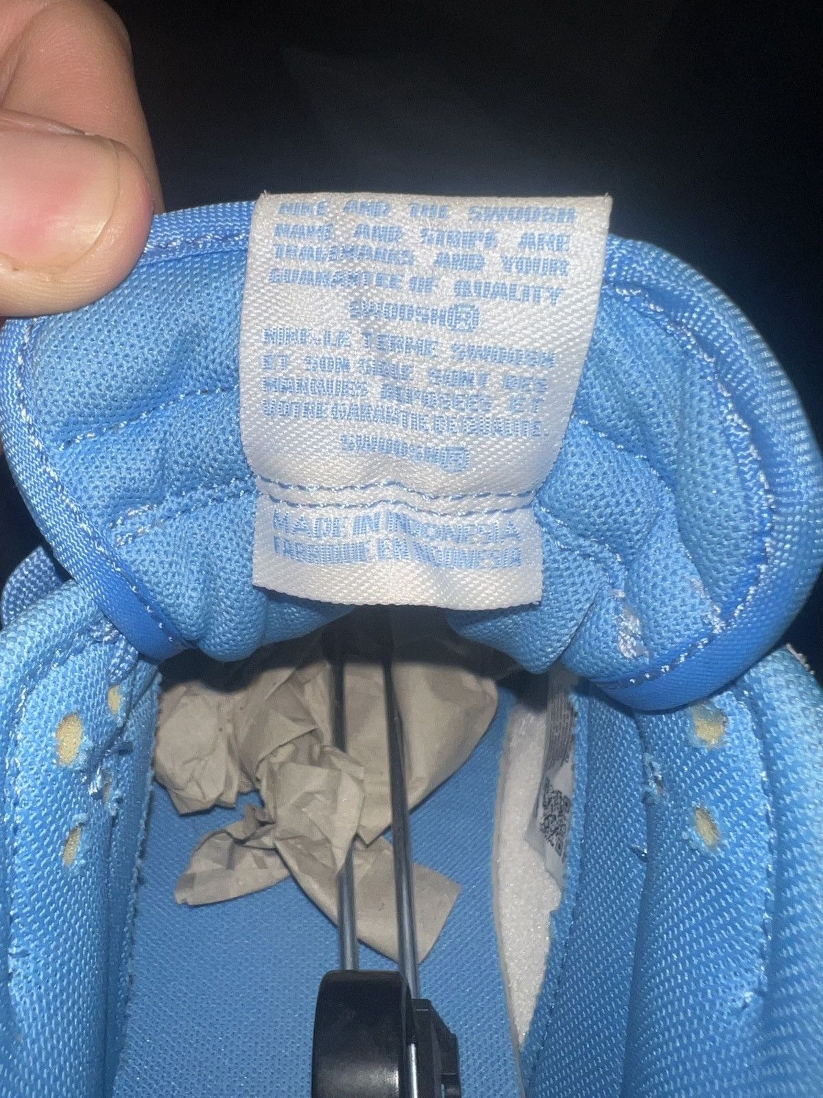 Nike Nike UNC Dunk Low Size US 12 / EU 45 - 6 Thumbnail