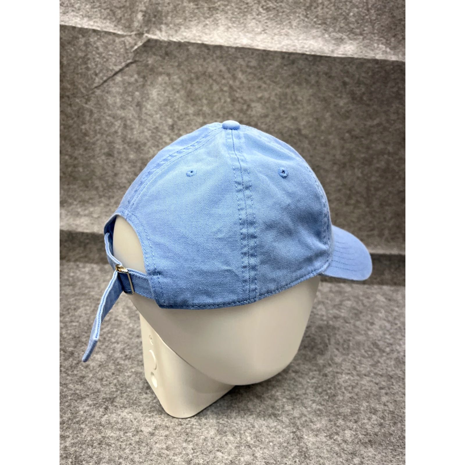 Vintage Après Ski After Skiing Hat Cap Strap Back Adult One Size Light Blue 100% Cotton Size ONE SIZE - 7 Thumbnail