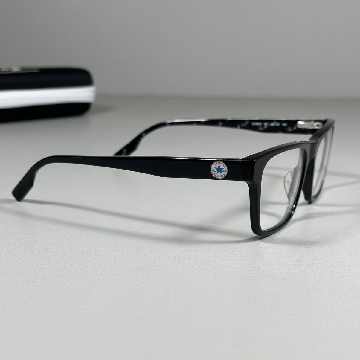 Converse Converse CV5000 001 54_18 145 Rectangular Black Eyeglasses Size ONE SIZE - 2 Thumbnail