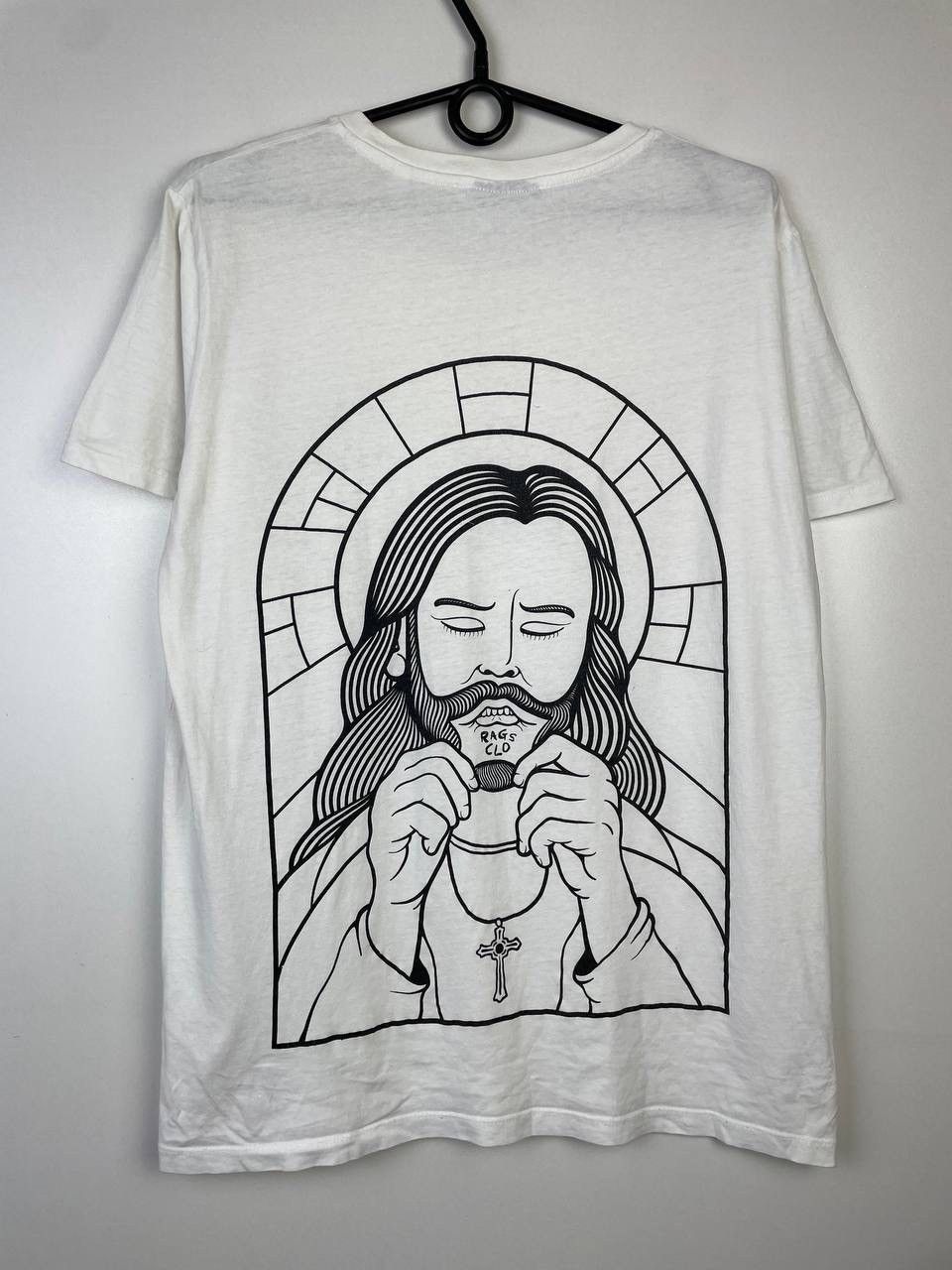 Vintage Rags Clo Jesus vintage t-shirts size M Size US M / EU 48-50 / 2 - 2 Thumbnail