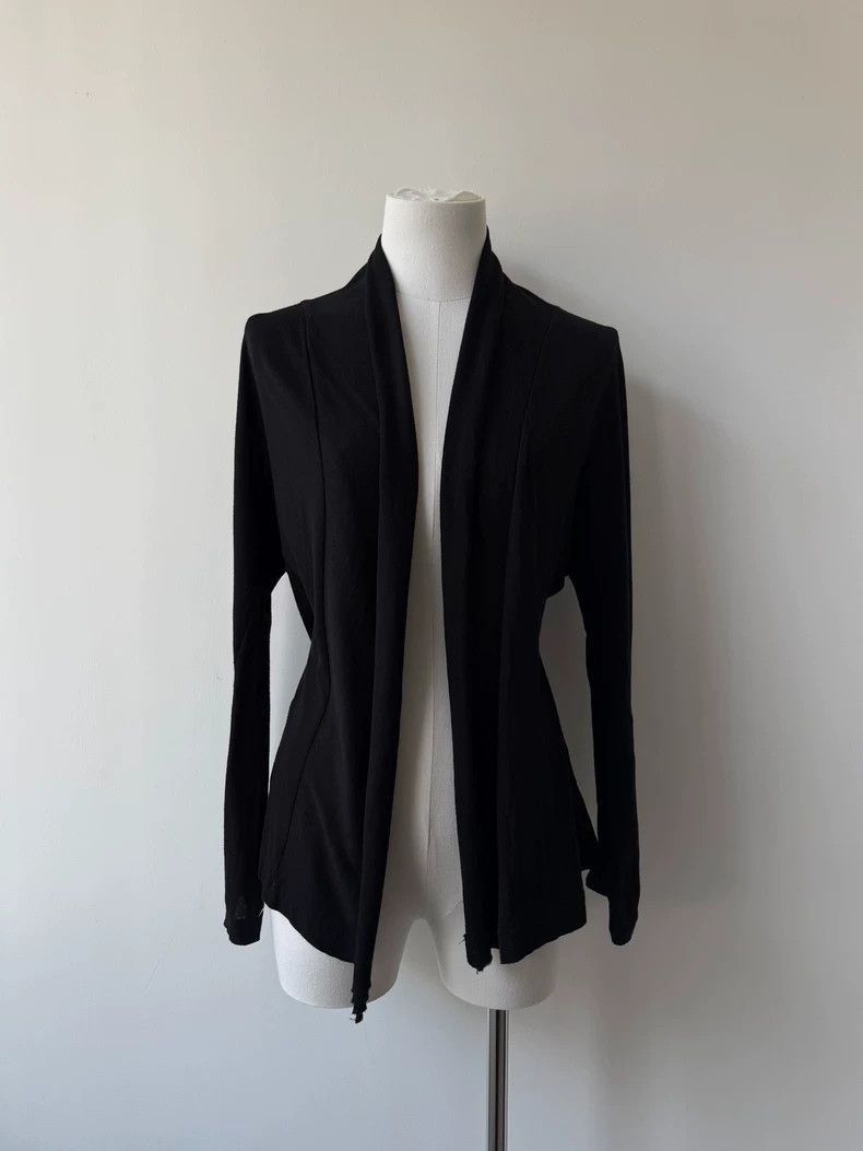 Yohji Yamamoto Yohji Yamamoto Yohji Yamamoto Black Knit Cardigan Sweater Size US M / EU 48-50 / 2 - 5 Thumbnail