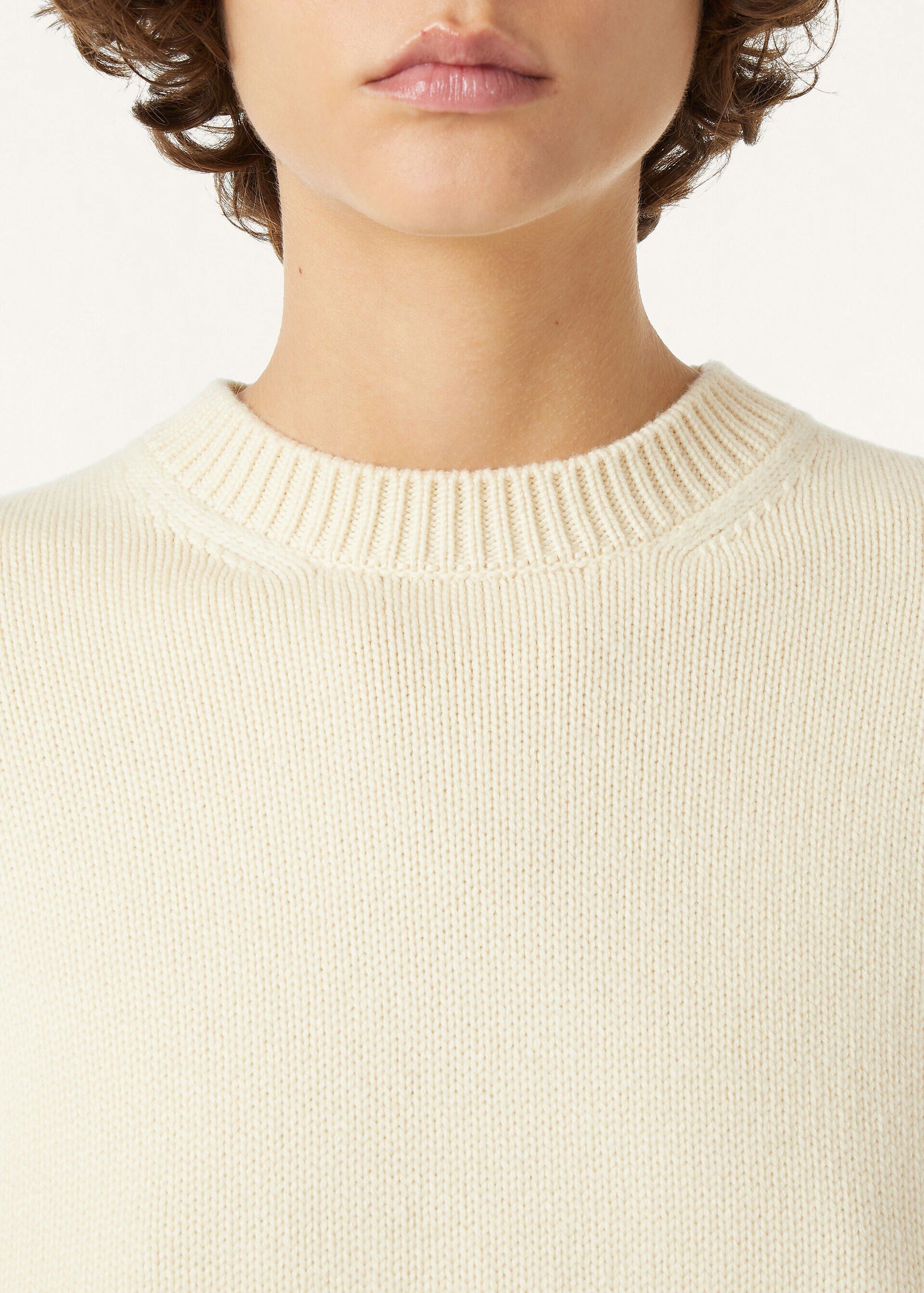 Loro Piana os11x0326 FAQ9314 Classic Crewneck Sweater in Quiet Horizon Size S / US 4 / IT 40 - 3 Thumbnail