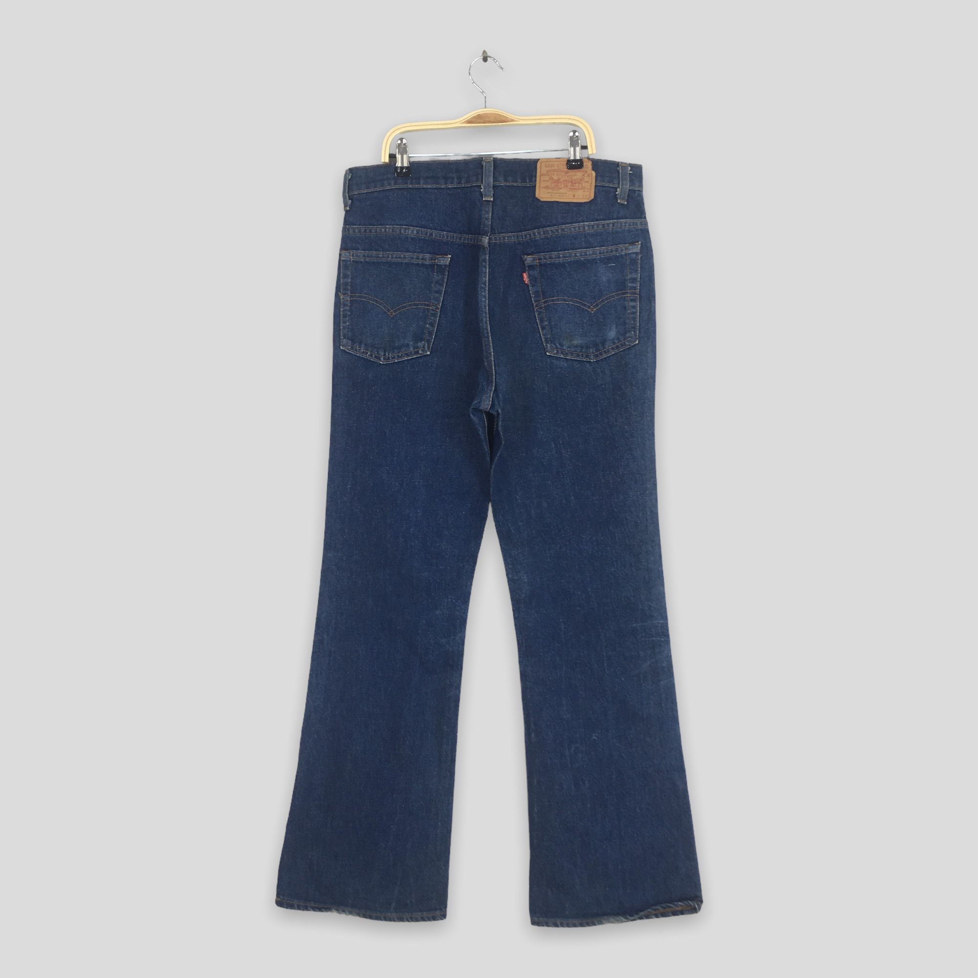 Levi's Size 32x31 80s Levi's 517 Bootcut Bell Bottom Jeans S1988 Size US 32 / EU 48 - 9 Thumbnail