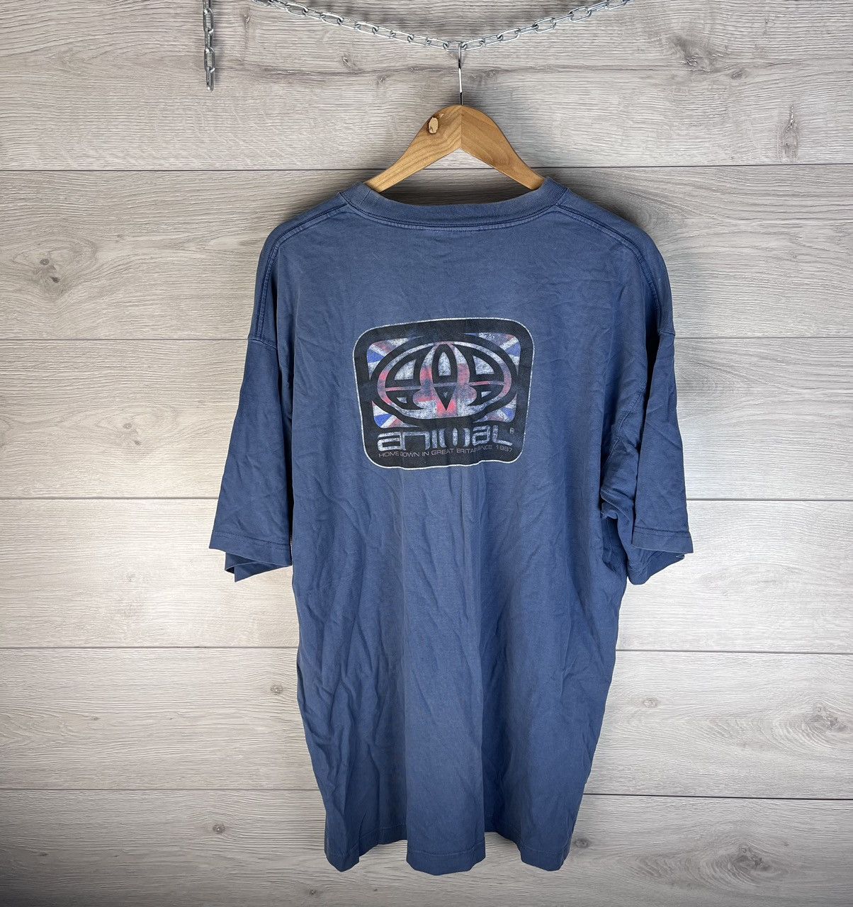 O'Neill Vintage men's T-shirt Animal 1Time to Ride size Xl 1987s Size US XL / EU 56 / 4 - 10 Thumbnail