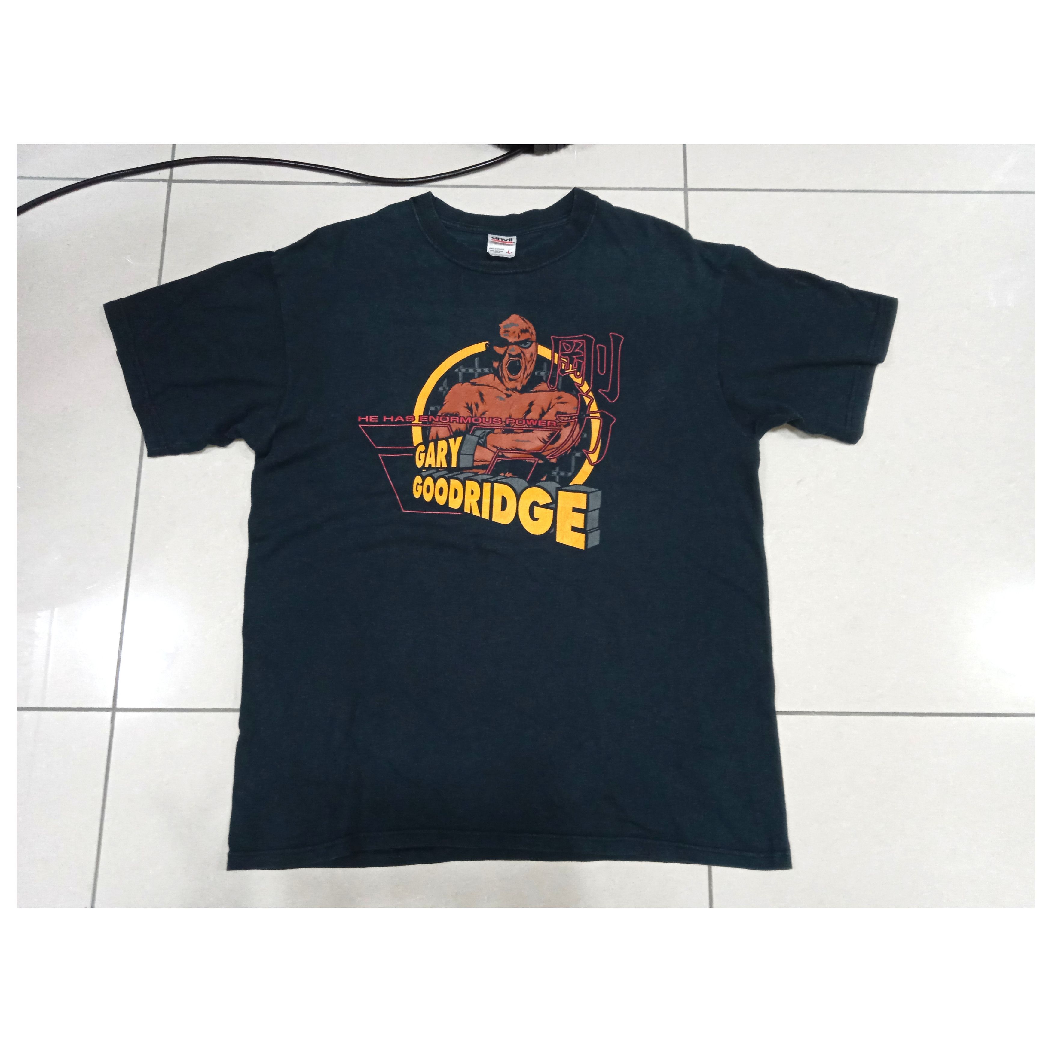 UFC × Vintage × WWF Vintage 2000s Gary Goodridge UFC MMA Pride T Shirt Y2K Size US L / EU 52-54 / 3 - 1 Thumbnail
