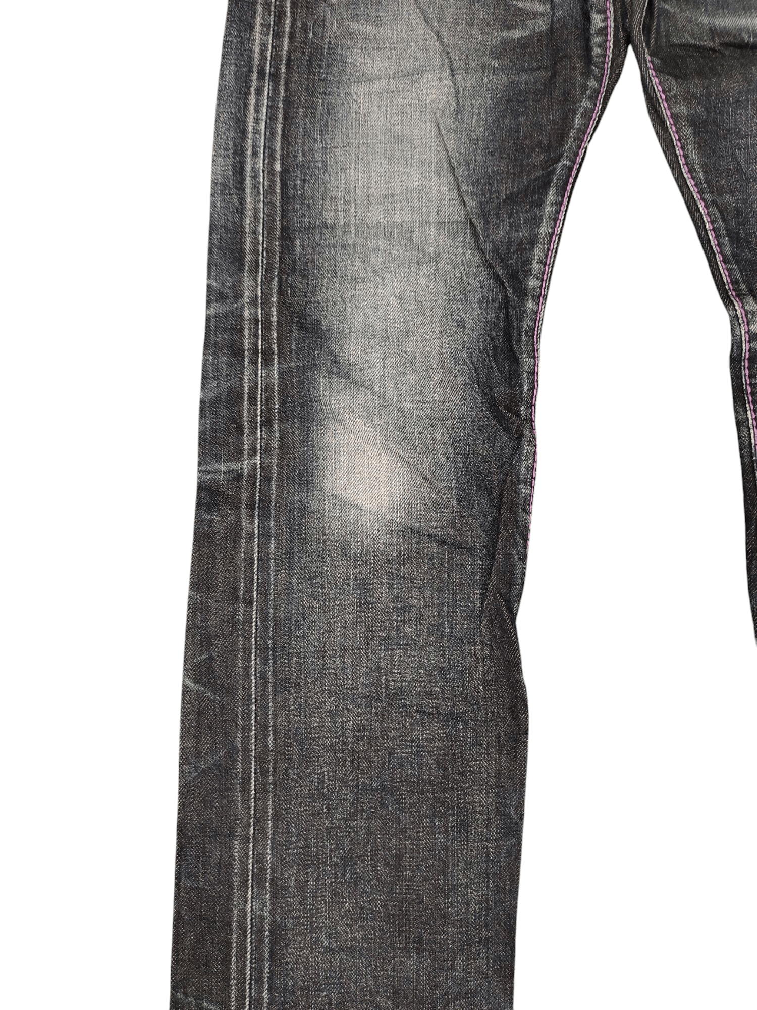If Six Was Nine Vintage Kohji Niwa Japan Clawmark Distress Selvedge Jeans Size US 29 - 5 Thumbnail