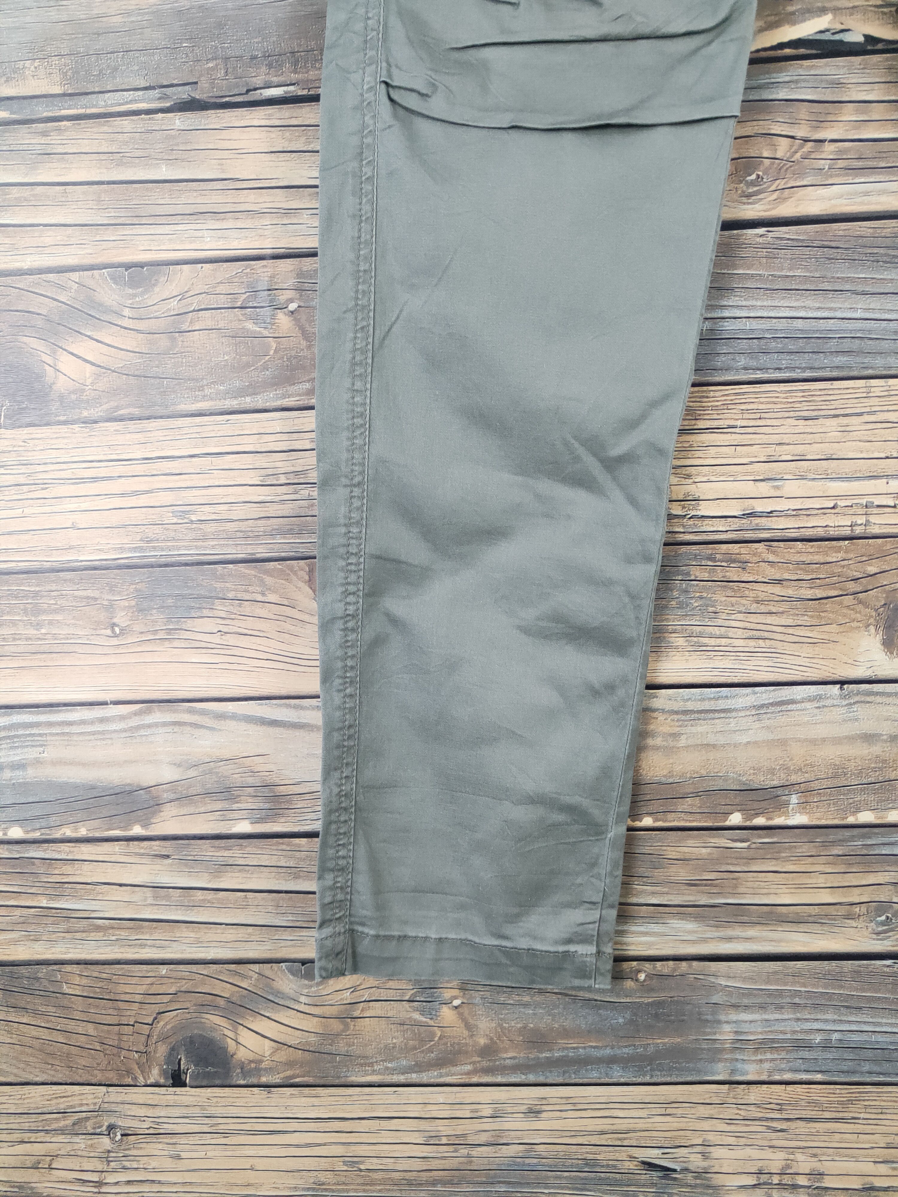LOWRYS FARM DL Lepsim-Lowrys Farm Green Multipocket Cargo Pants #751 Size US 31 - 4 Thumbnail