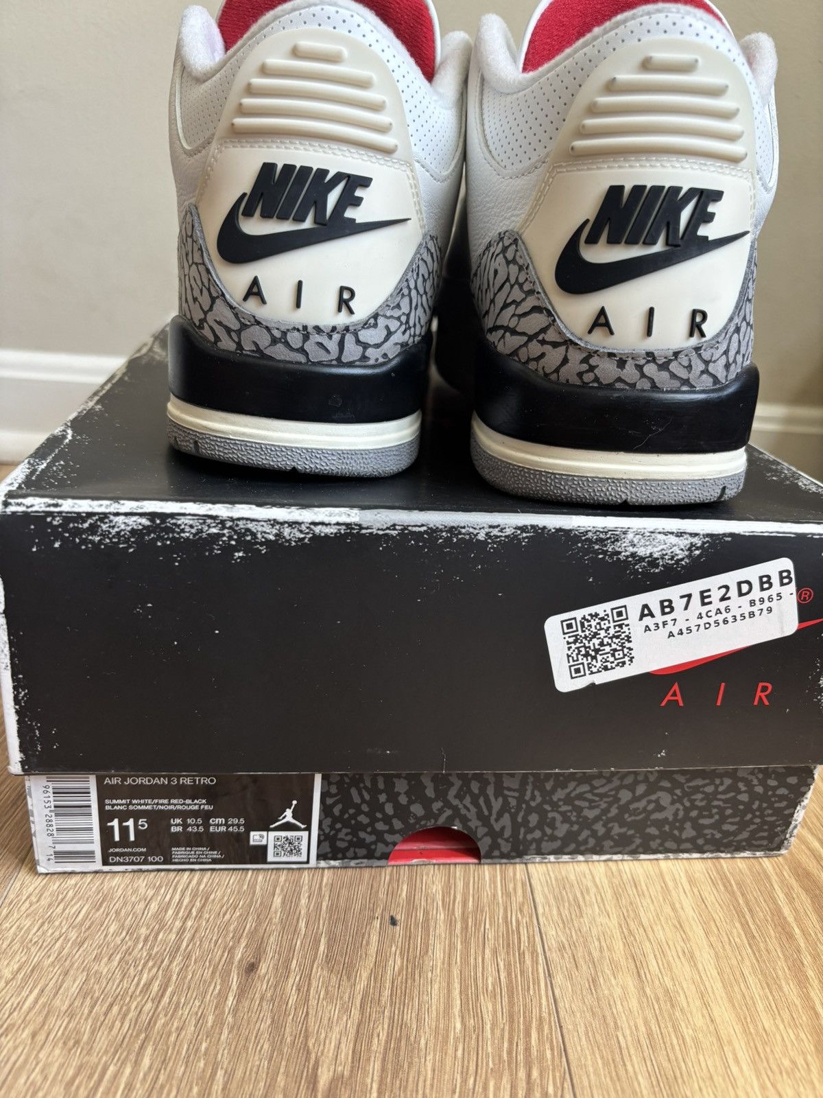Jordan Brand White Cement 3s Reimagined Size 12 Size US 12 / EU 45 - 7 Thumbnail