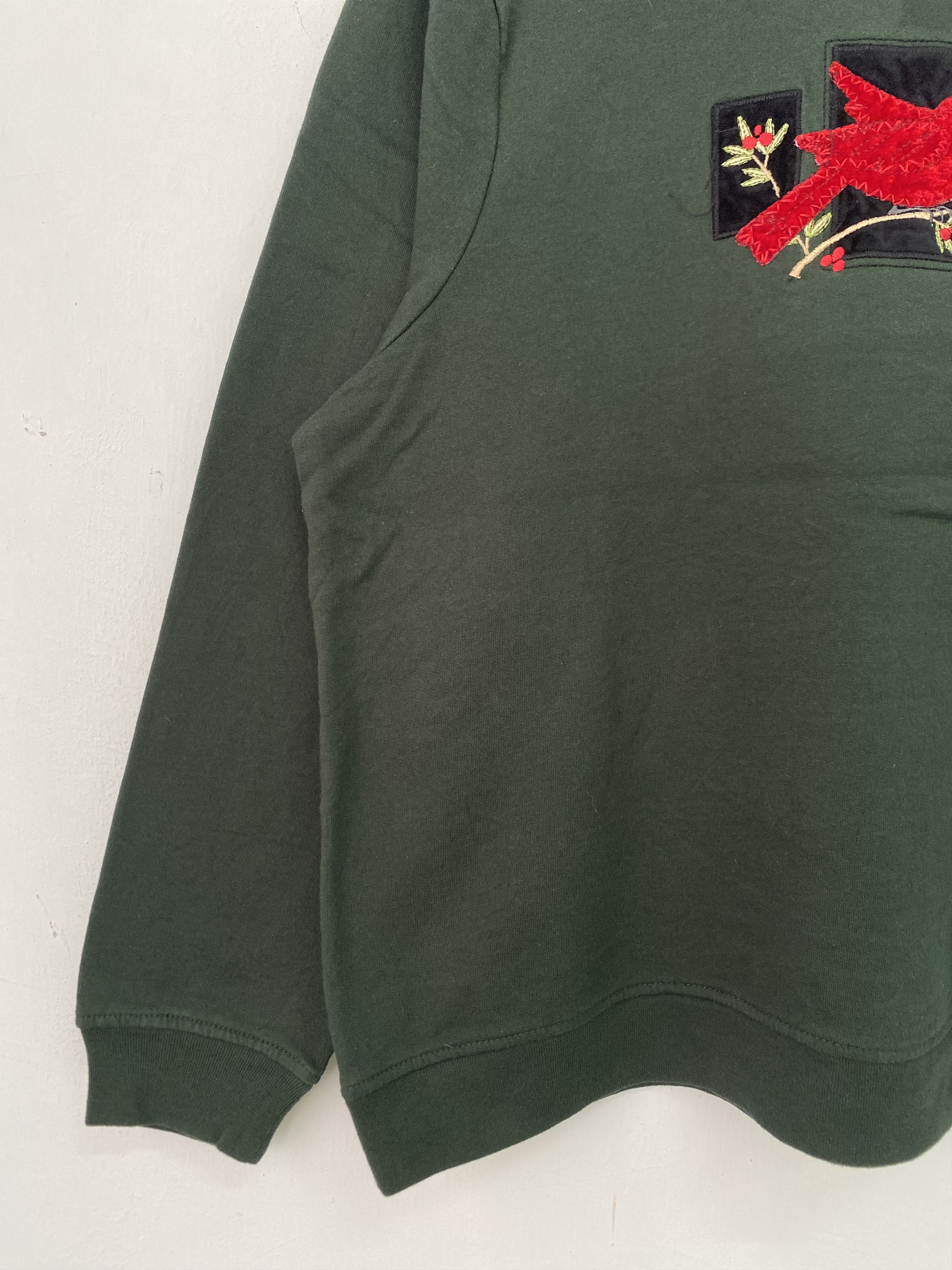 Habitat Breckenridge Petite Sweatshirt Green Medium Cardinal Bird Size US M / EU 48-50 / 2 - 5 Thumbnail