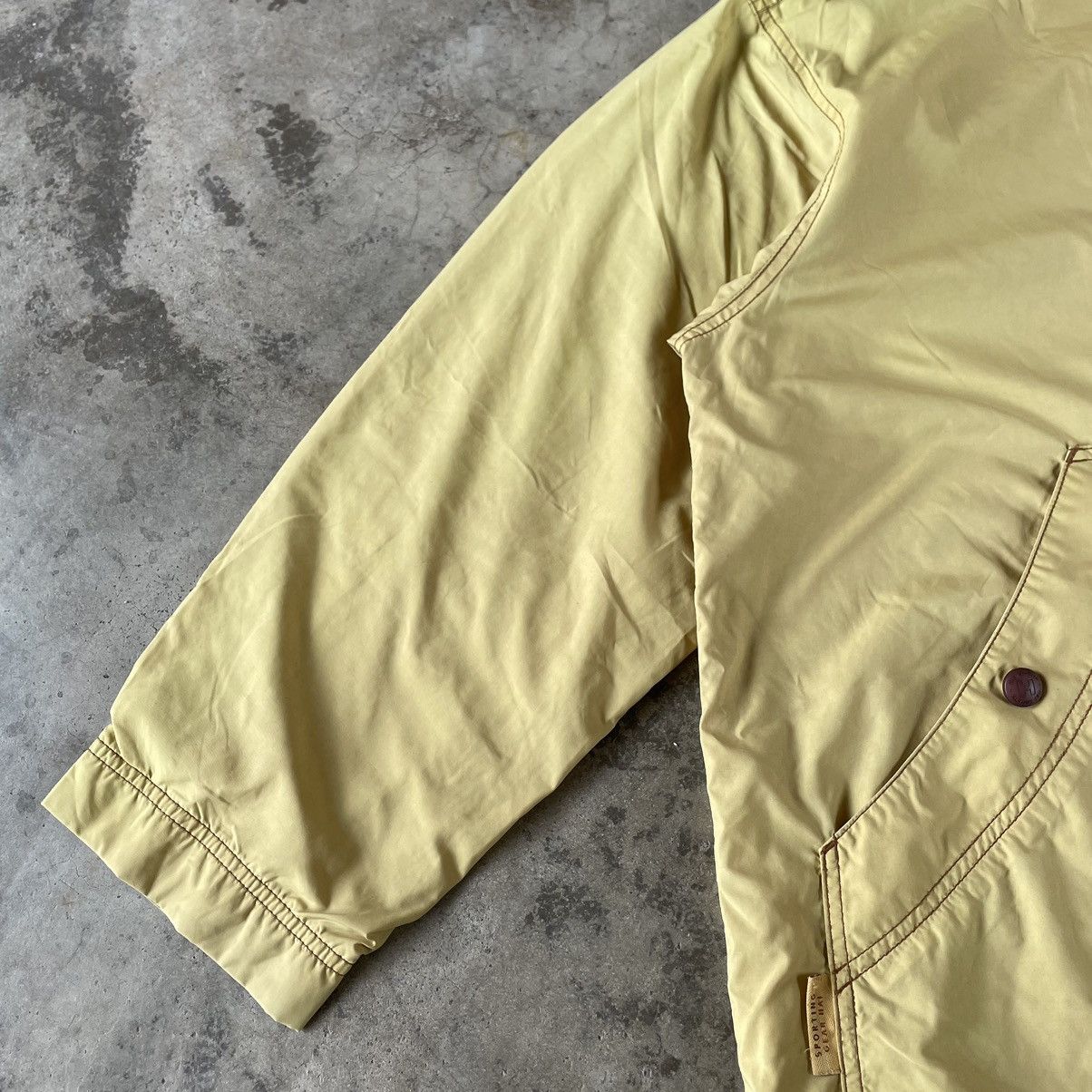 Hai Sporting Gear × Issey Miyake × Japanese Brand 🔥🔥🇯🇵Hai Sporting Gear Hooded Buttons Stylish Light Jacket Size US L / EU 52-54 / 3 - 8 Thumbnail