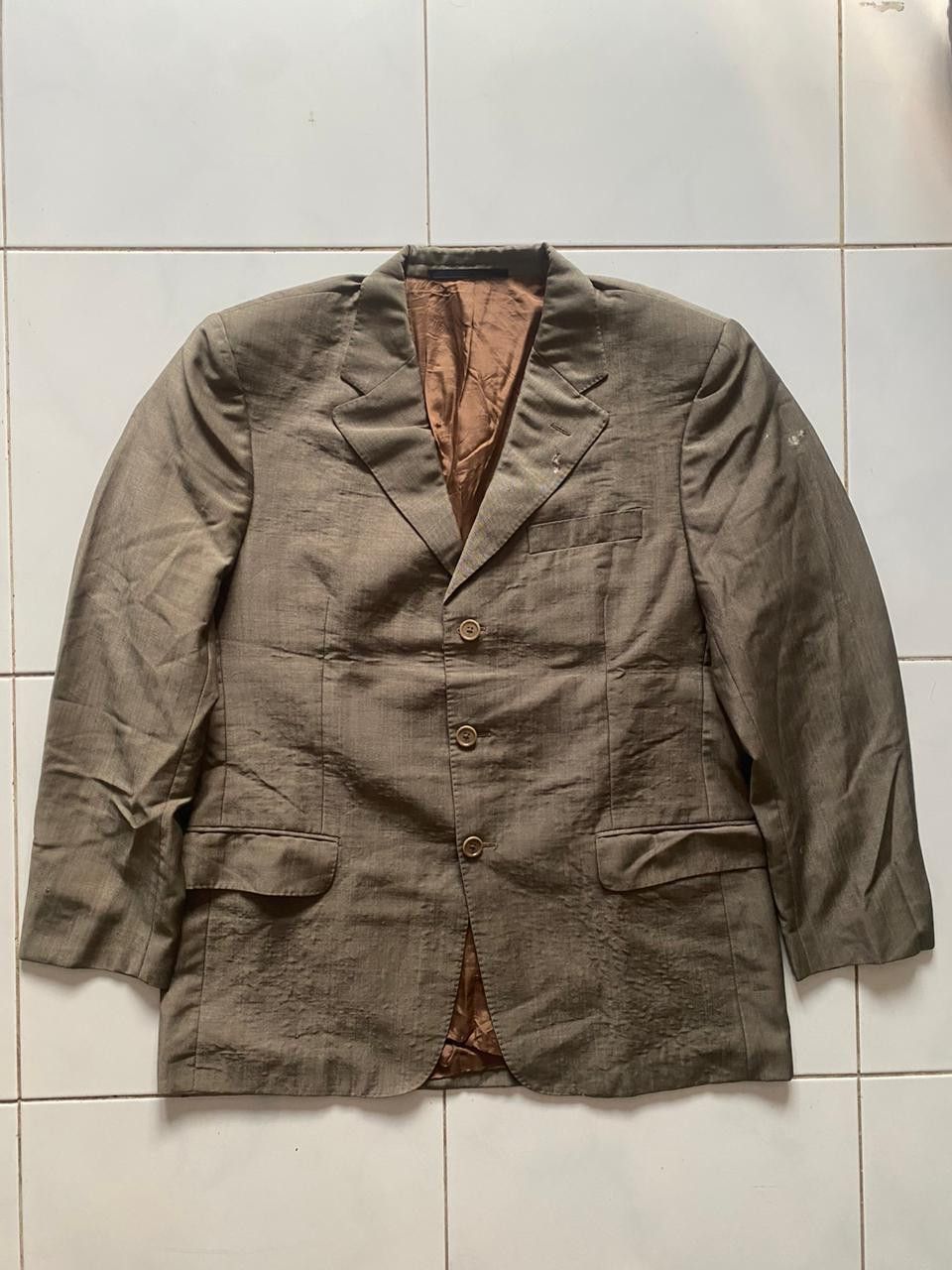 Burberry Vintage Burberry Blazers Size 54L - 9 Thumbnail