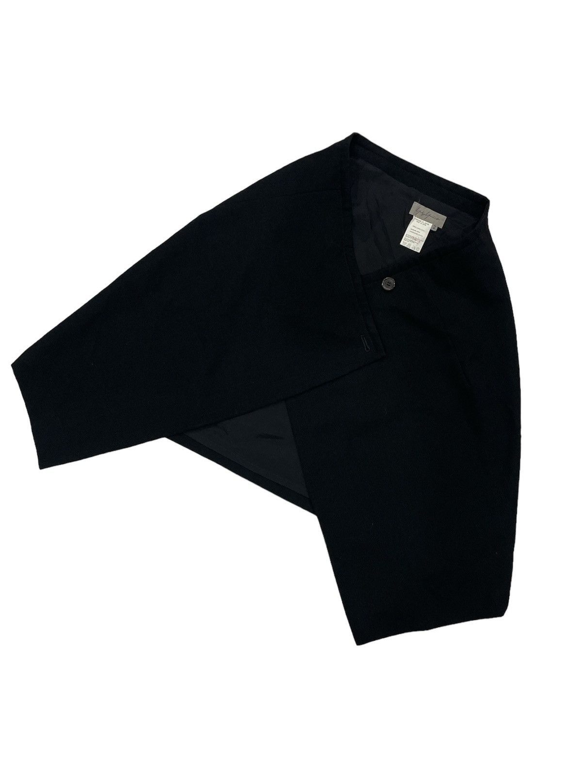 Yohji Yamamoto Yohji Yamamoto Singnature Wrap Wool Mini Skirts Size 30" / US 8 / IT 44 - 2 Thumbnail