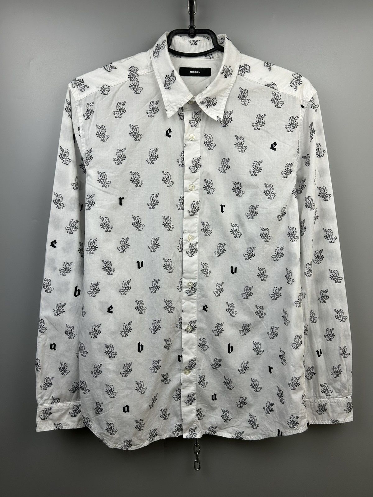 Diesel Diesel Rabbit Logo Shirt Size US L / EU 52-54 / 3 - 2 Thumbnail