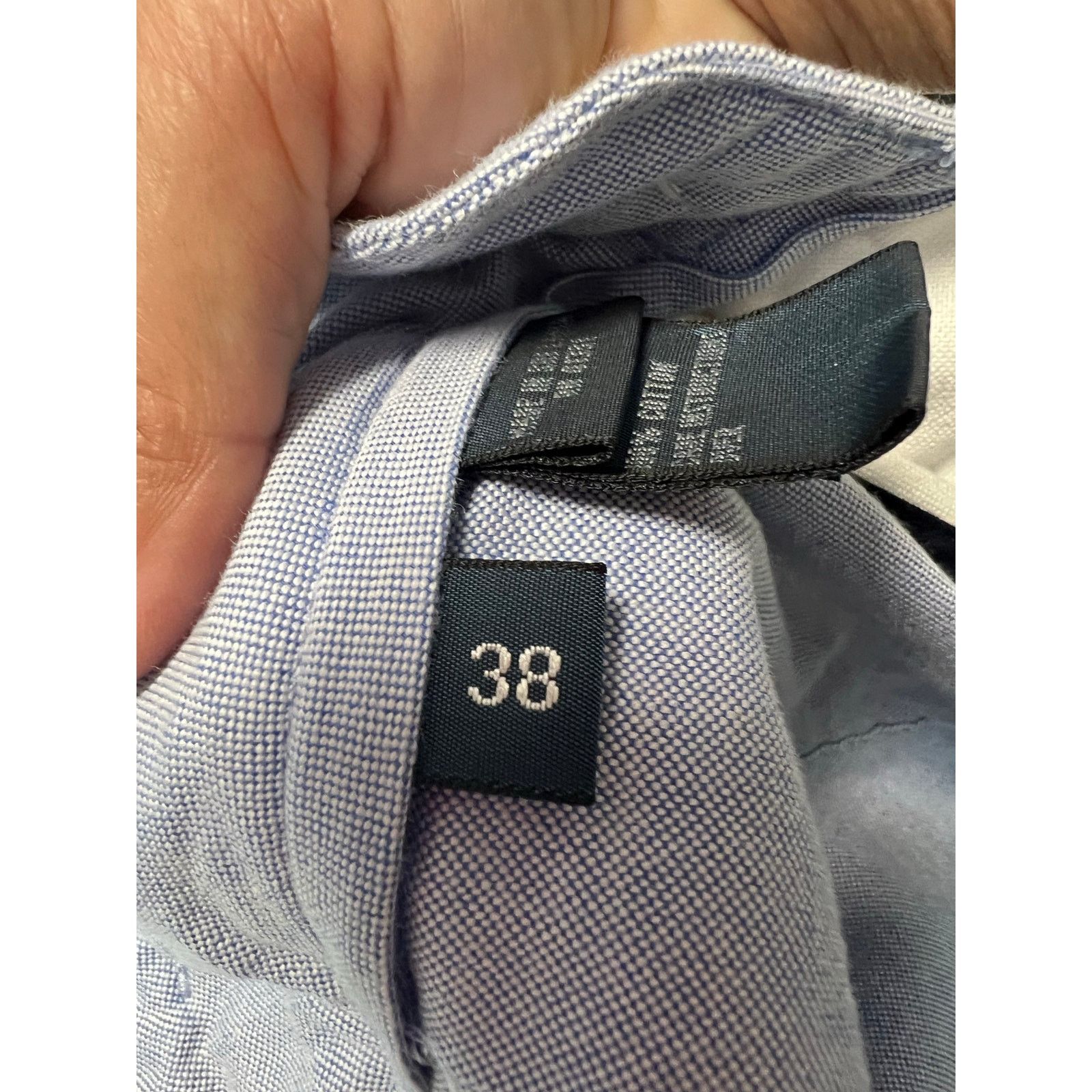 Ralph Lauren Polo by Ralph Lauren New York Light Blue Oxford Shorts Size US 38 / EU 54 - 3 Thumbnail
