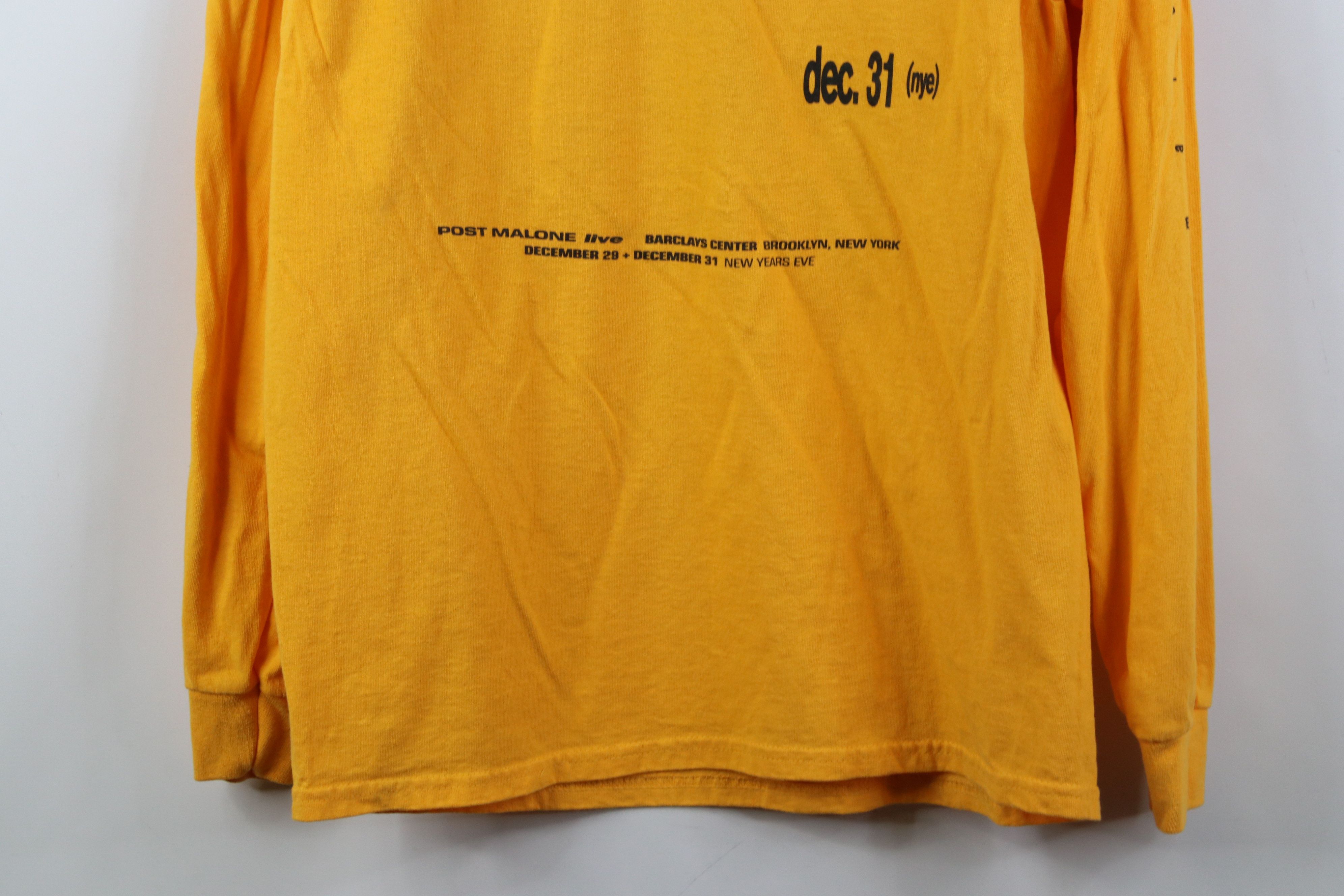 Vintage Vintage Y2K Posty Co 2018 Post Malone Long Sleeve T-Shirt Size US M / EU 48-50 / 2 - 16 Thumbnail