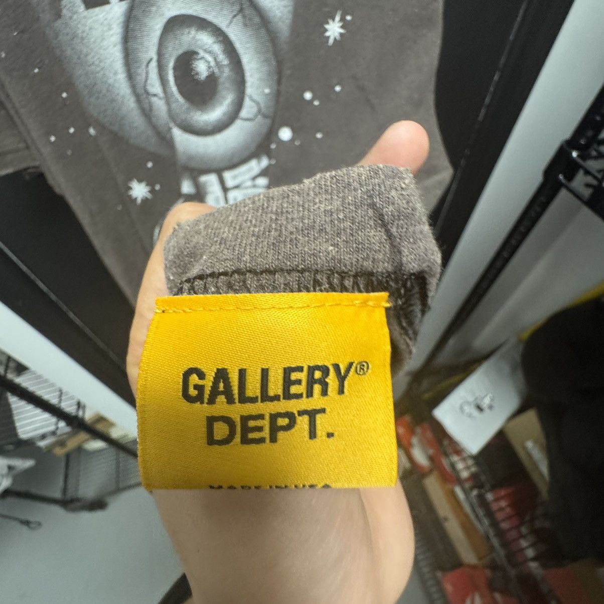 Gallery Dept. Gallery Dept. ATK Rod T-Shirt Faded Black Size US L / EU 52-54 / 3 - 7 Thumbnail