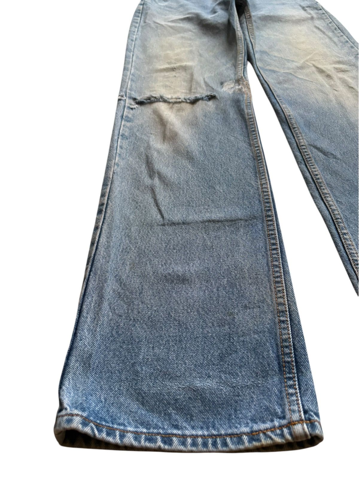 Levi's Vintage 90s Levis 220 Orange Tab Mud Wash Loose Jeans Size US 30 / EU 46 - 6 Thumbnail