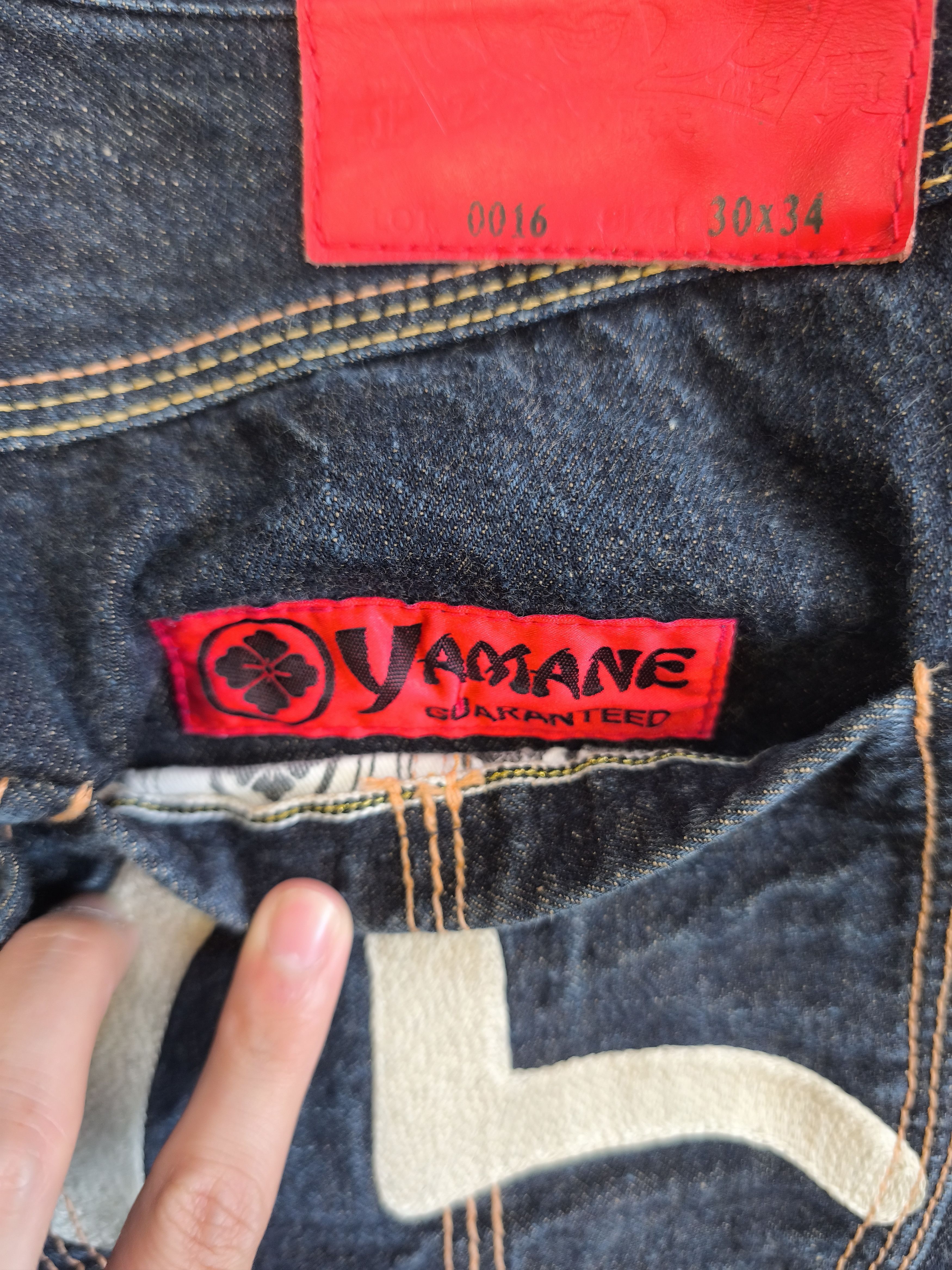 Evisu Yamane x EVISU Dormouse White Seagull Embroidery Denim Jeans Size US 30 / EU 46 - 6 Thumbnail