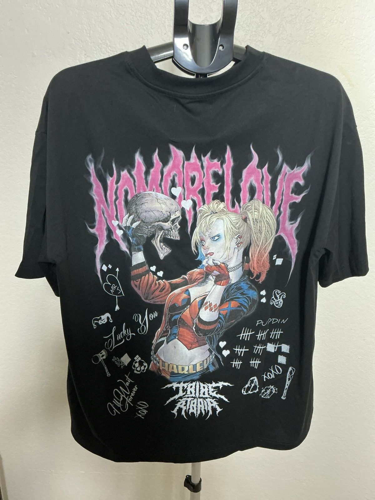 Darc Sport 🖤 DECHIRE LIFESTYLE x HARLEY QUINN "NO MORE LOVE" Size US L / EU 52-54 / 3 - 1 Thumbnail