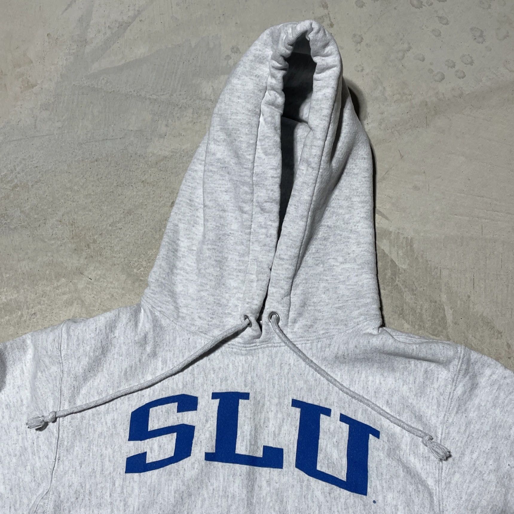 Champion VINTAGE Champion Reverse Weave Hoodie SLU Small St Louis University Basketball Crew Neck Men's 90s Retro College Gray Size US S / EU 44-46 / 1 - 2 Thumbnail