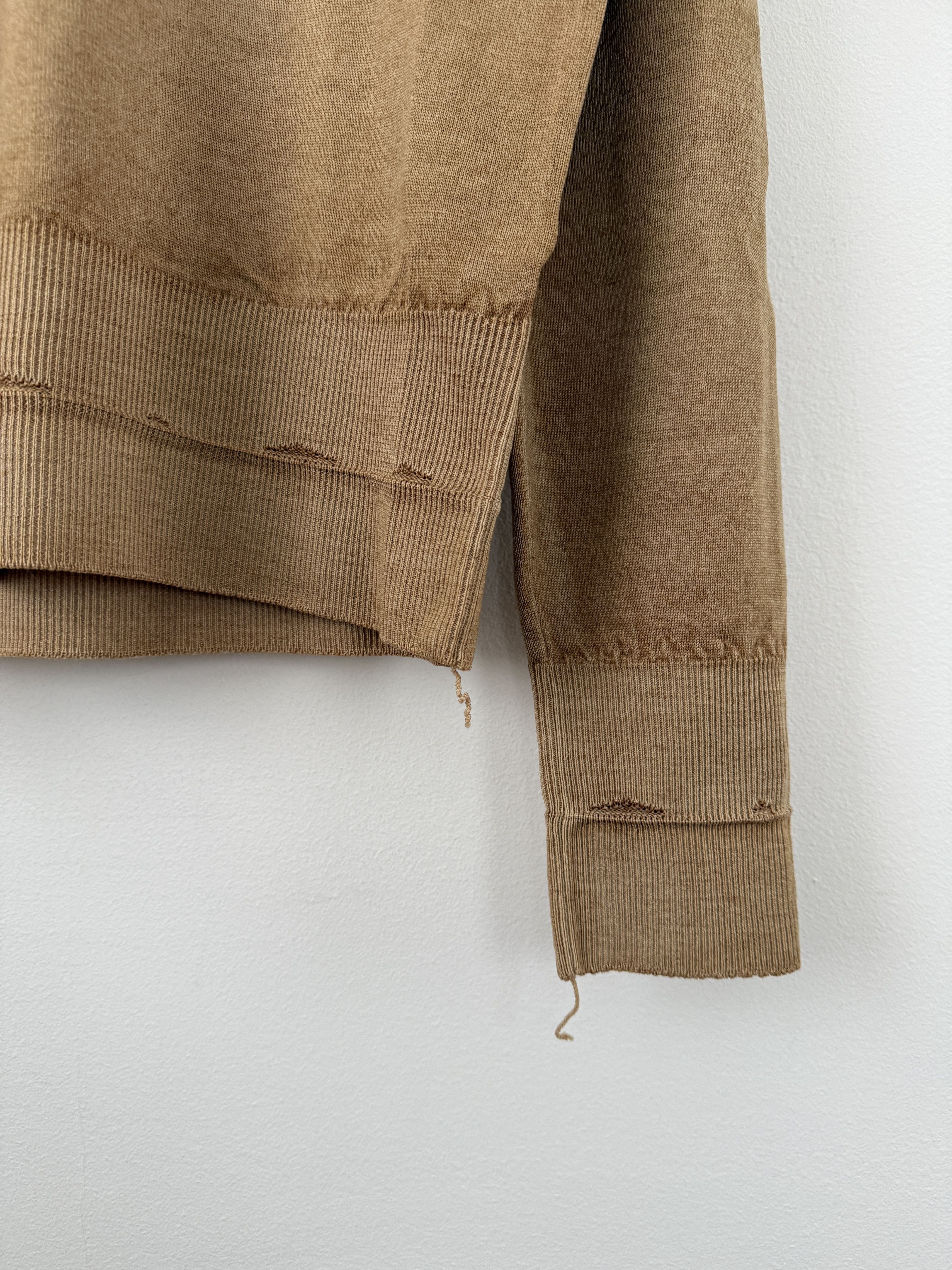 Maison Margiela Miss Deanna 10 Corso Como Distressed Sweater Size L / US 10 / IT 46 - 7 Thumbnail