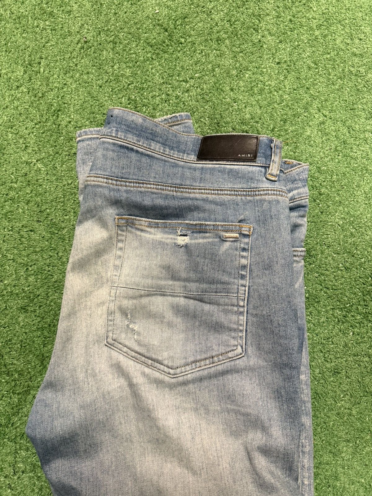 Amiri Amiri mx1 plaid patch denim Size US 38 / EU 54 - 6 Thumbnail