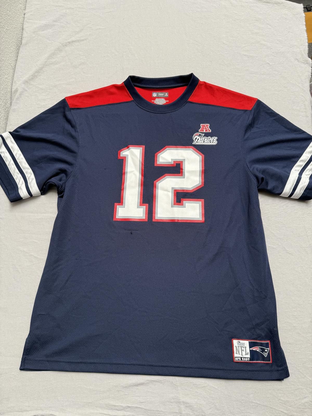 Designer Tom Brady NFL Patriots Football Jersey #12 AFC East XL Size US XL / EU 56 / 4 - 1 Thumbnail