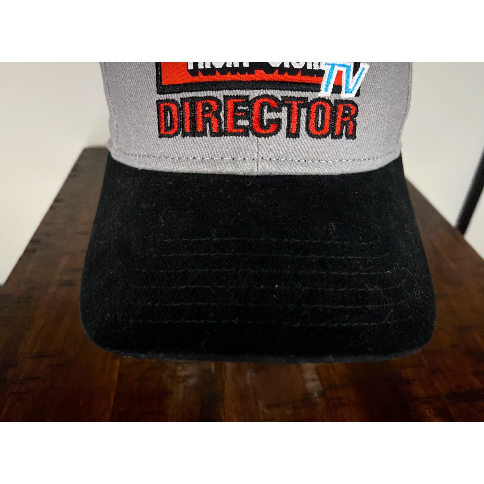Vintage Otto Front Sight TV Director Hat Cap Strap Back One Size Gray Cotton 2A Baseball Cap Mens Adult Adjustable Size ONE SIZE - 3 Thumbnail
