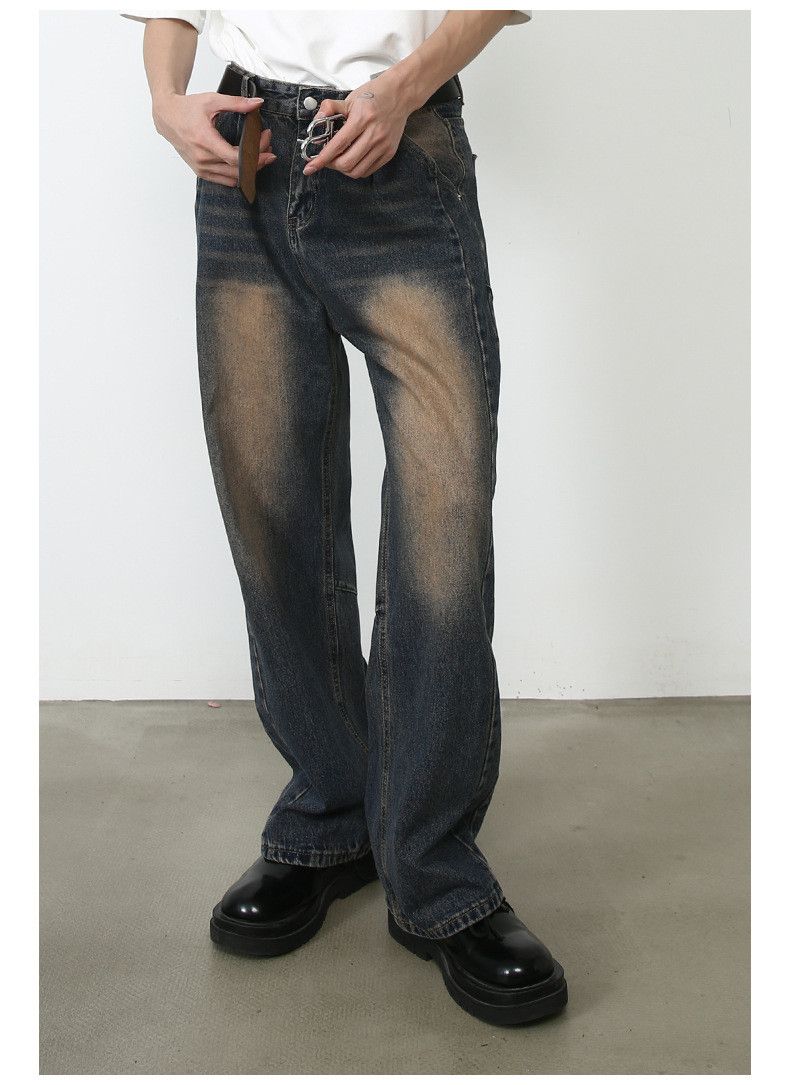 Japanese Brand American retro straight trend loose jeans y2k Size US 32 / EU 48 - 2 Thumbnail