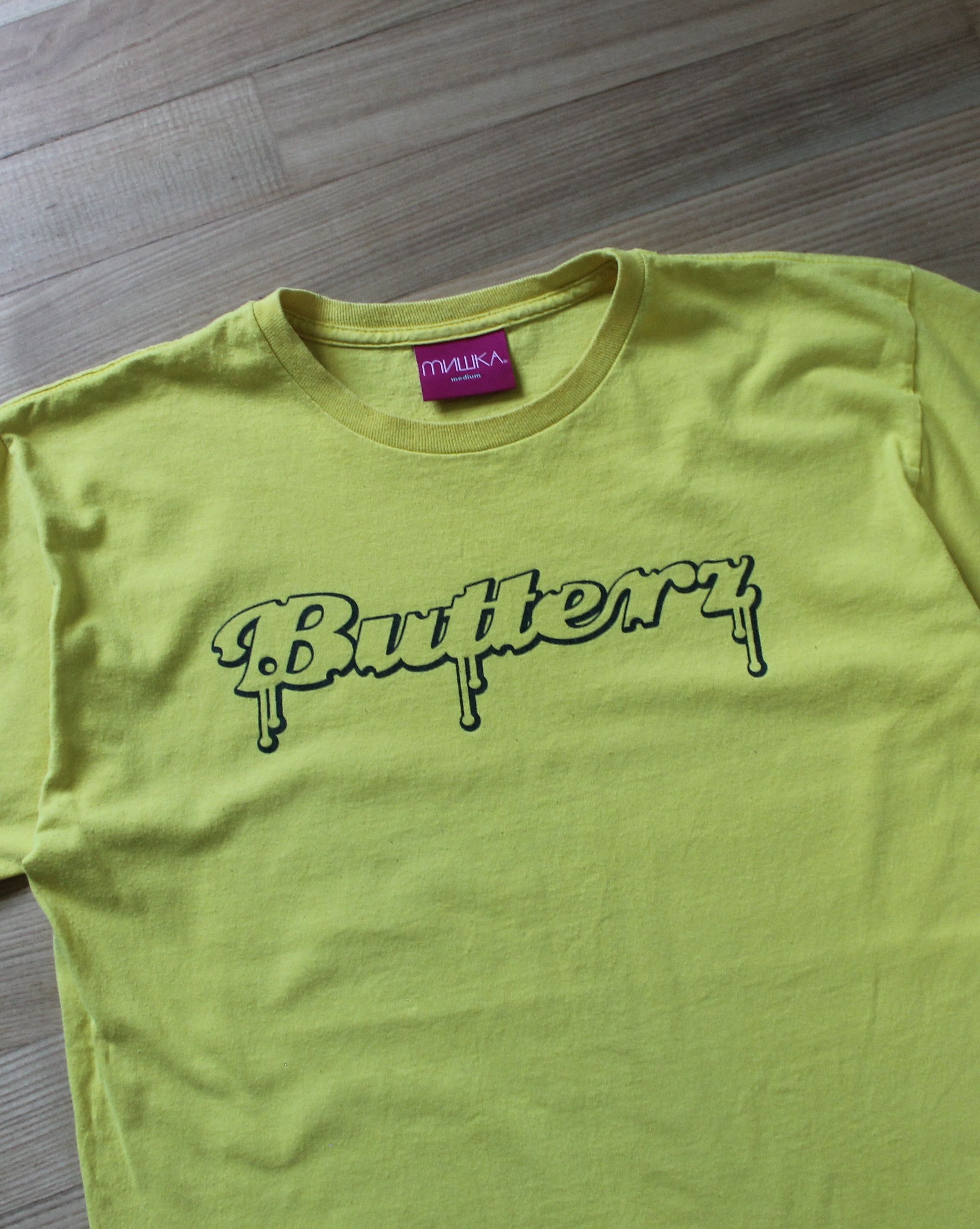 Mishka Mishka Butterz T-Shirt Yellow Size US M / EU 48-50 / 2 - 5 Thumbnail