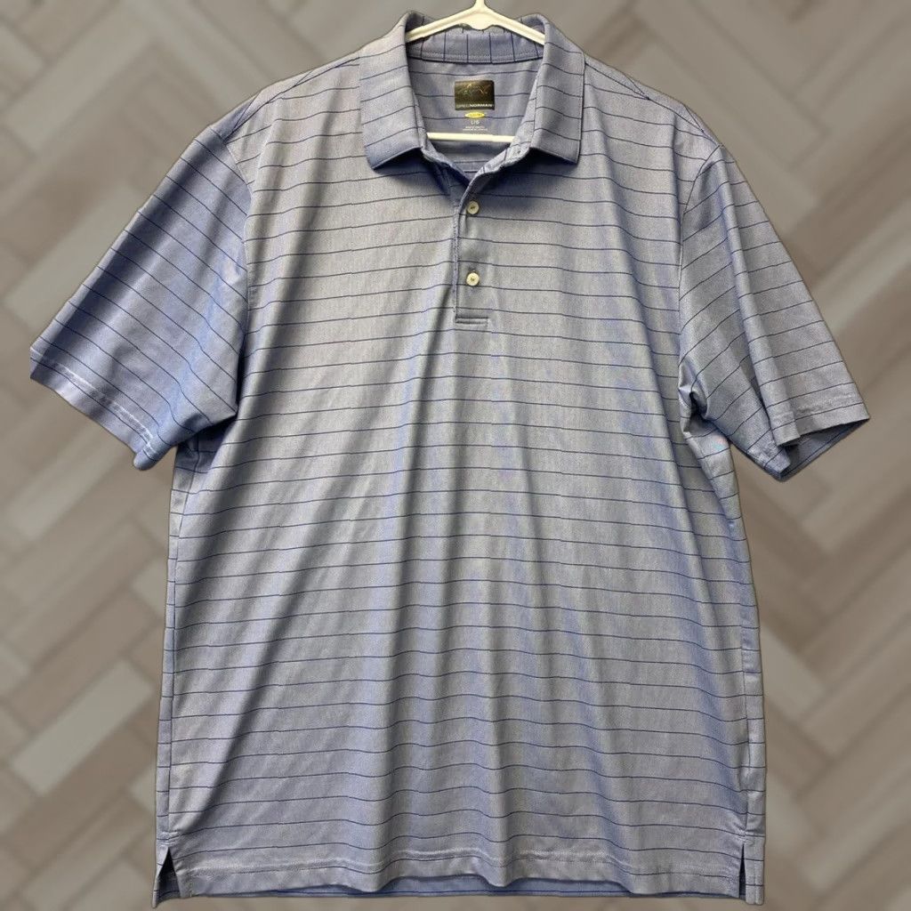 Vintage Greg Norman Shirt Mens Large Blue Golf Short Sleeve Polo /80-91 Size US L / EU 52-54 / 3 - 1 Thumbnail