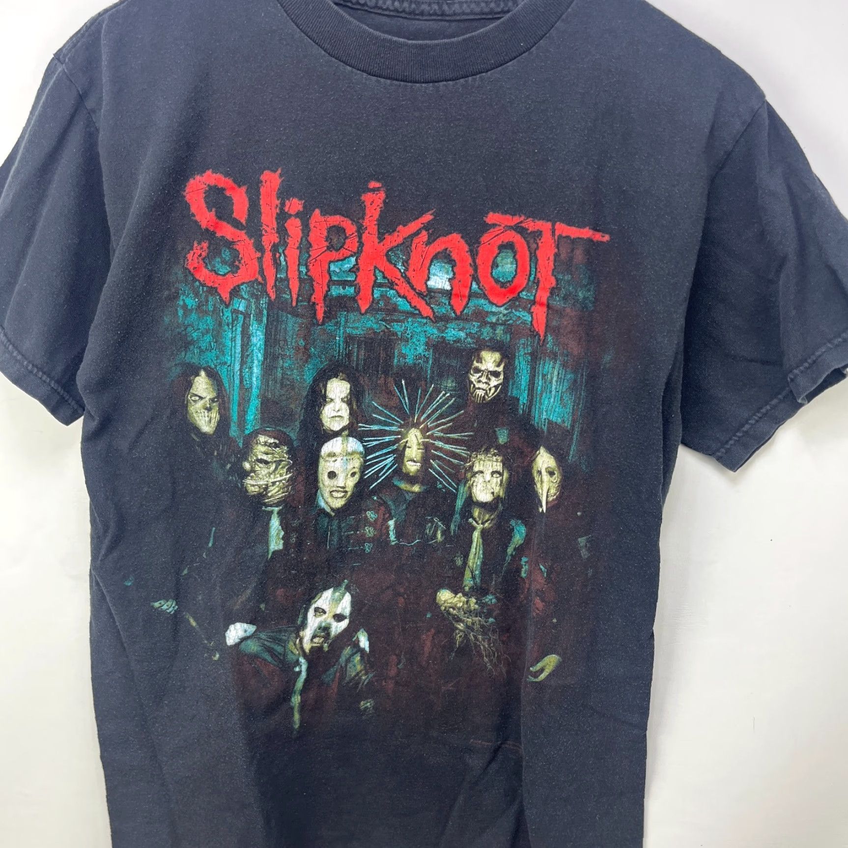 VINTAGE Slipknot T-Shirt M Black Mens