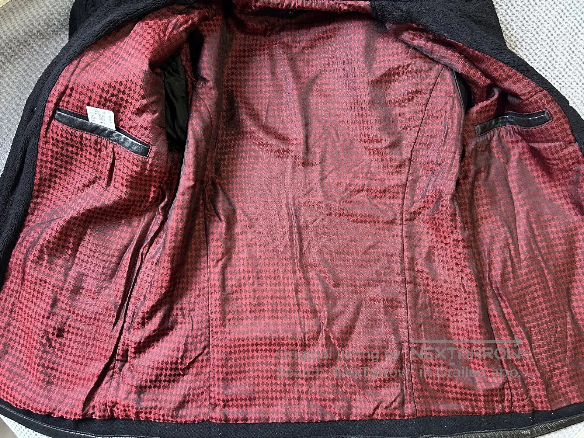 Japanese Brand black wool cashmere blend vintage jacket. Size US M / EU 48-50 / 2 - 8 Thumbnail