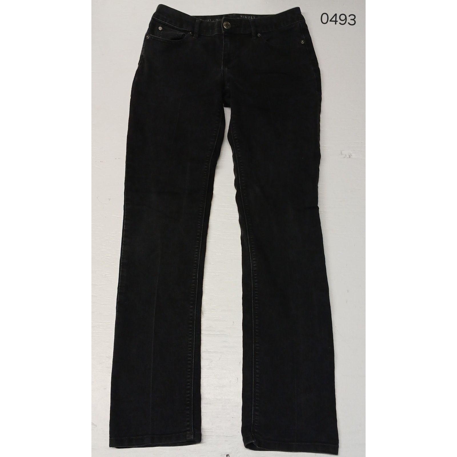 Other The Limited Denim Simply Straight 917 (6L) Black Jeans Size 28" / US 6 / IT 42 - 1 Thumbnail