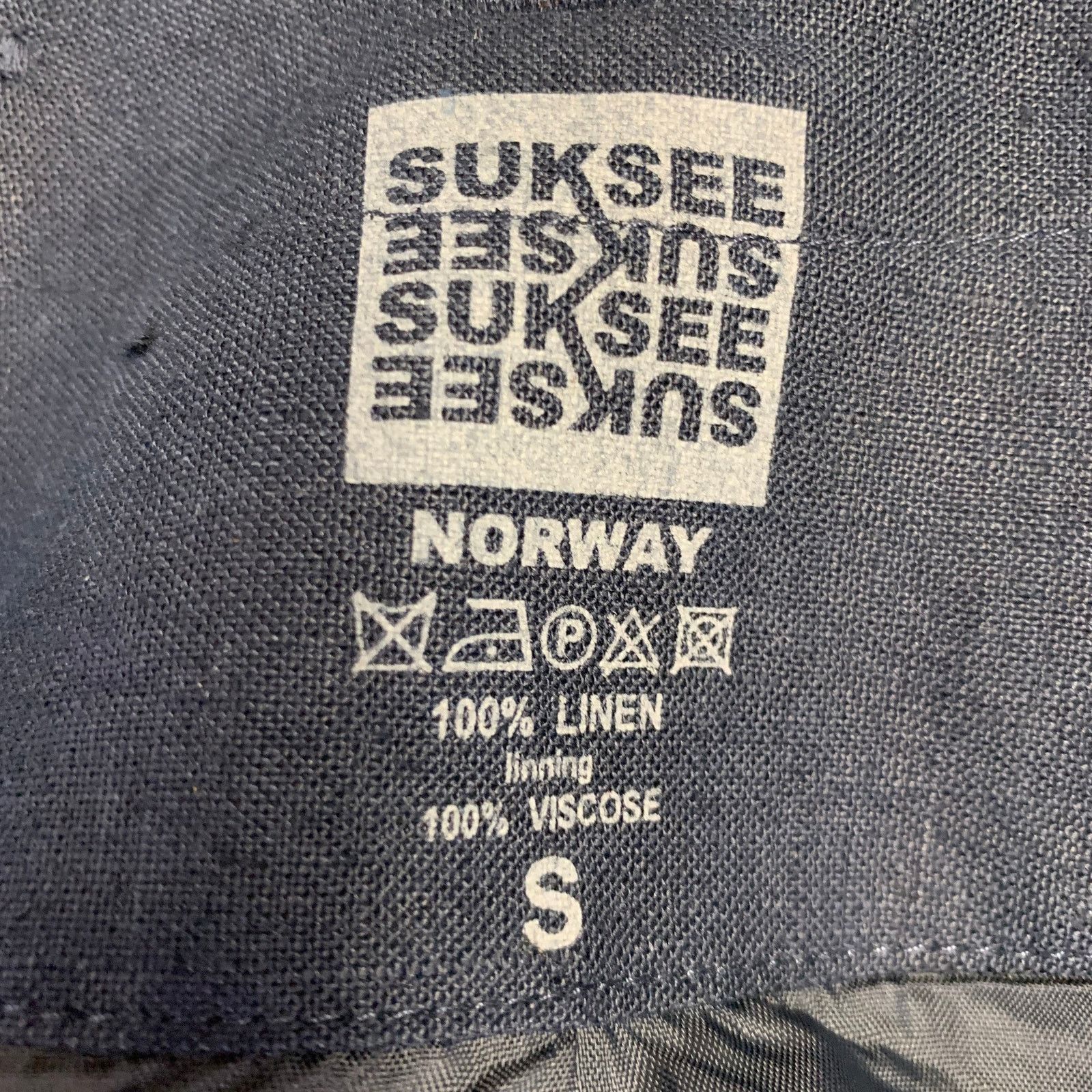Other SUKSEE Size S Navy Linen Flared Sleeves Zip Up Jacket Size S / US 4 / IT 40 - 4 Thumbnail