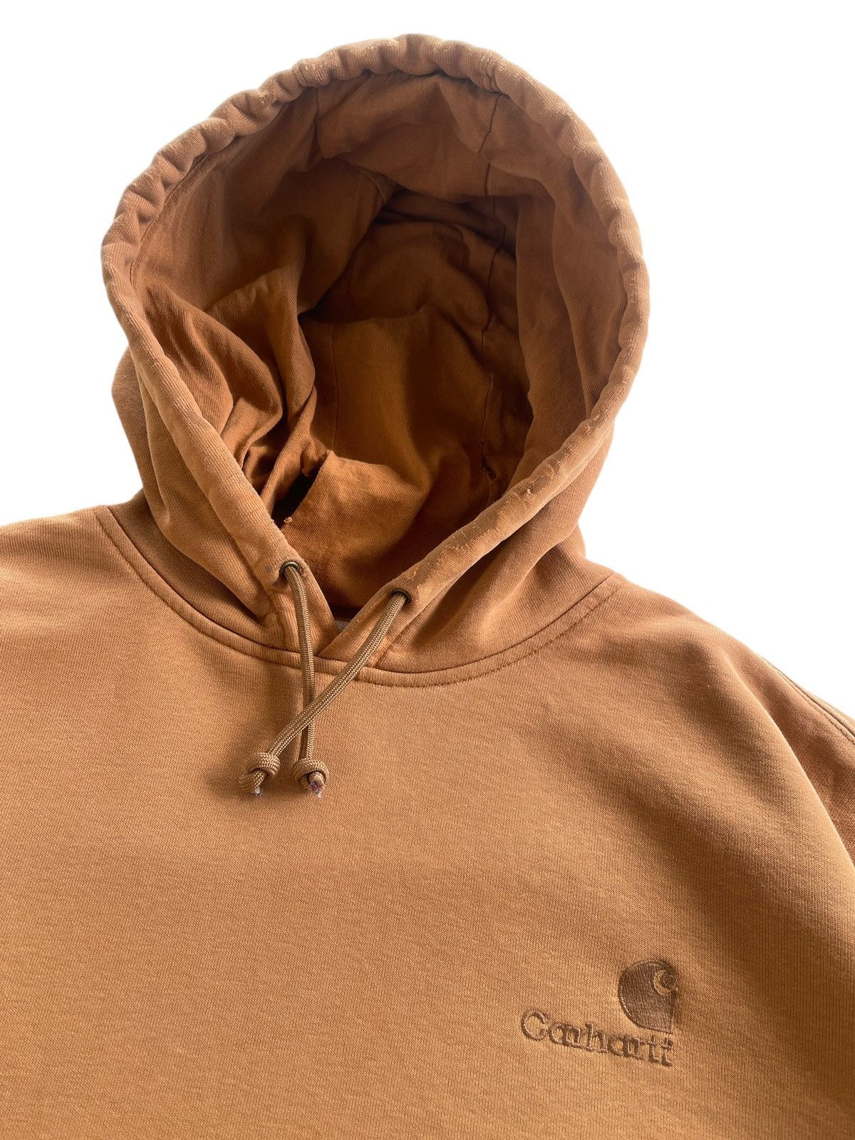 Carhartt Distressed Carhartt WIP Faded Brown Hoodies Size US XXL / EU 58 / 5 - 11 Thumbnail