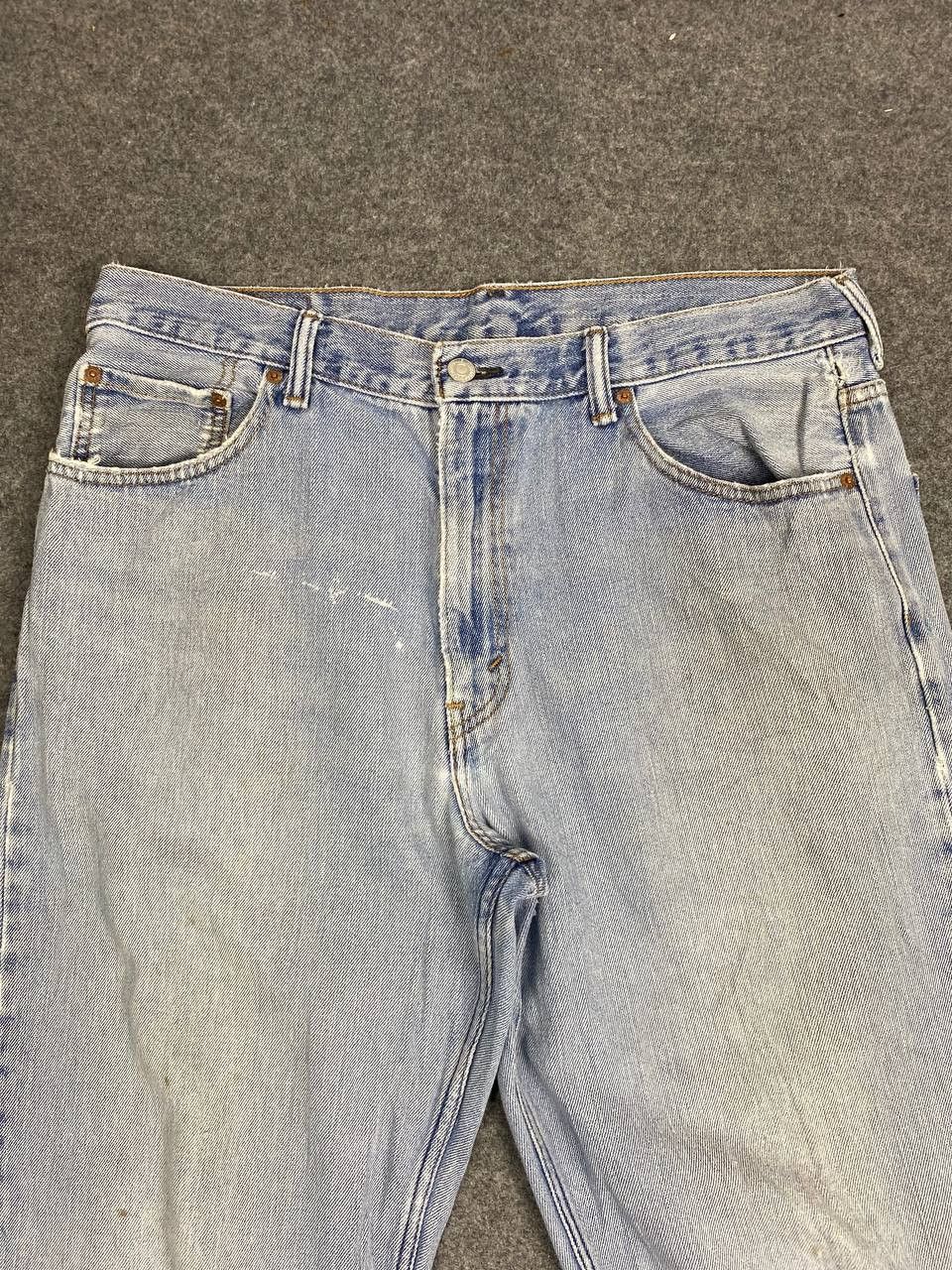 Levi's vintage levis 550 lightwash denim Size US 38 / EU 54 - 7 Thumbnail