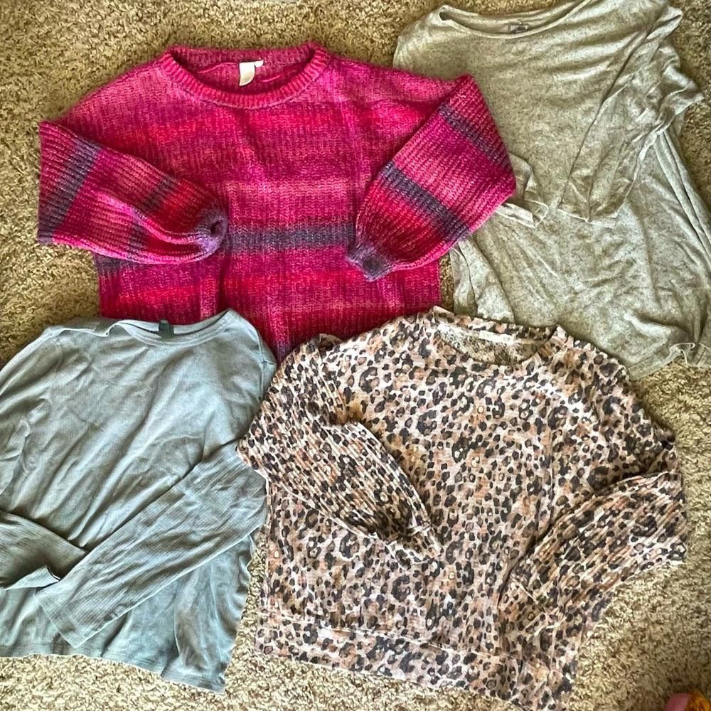 Designer Lot of 3X Sweater Tops Size 3XL / US 20-22 - 1 Thumbnail