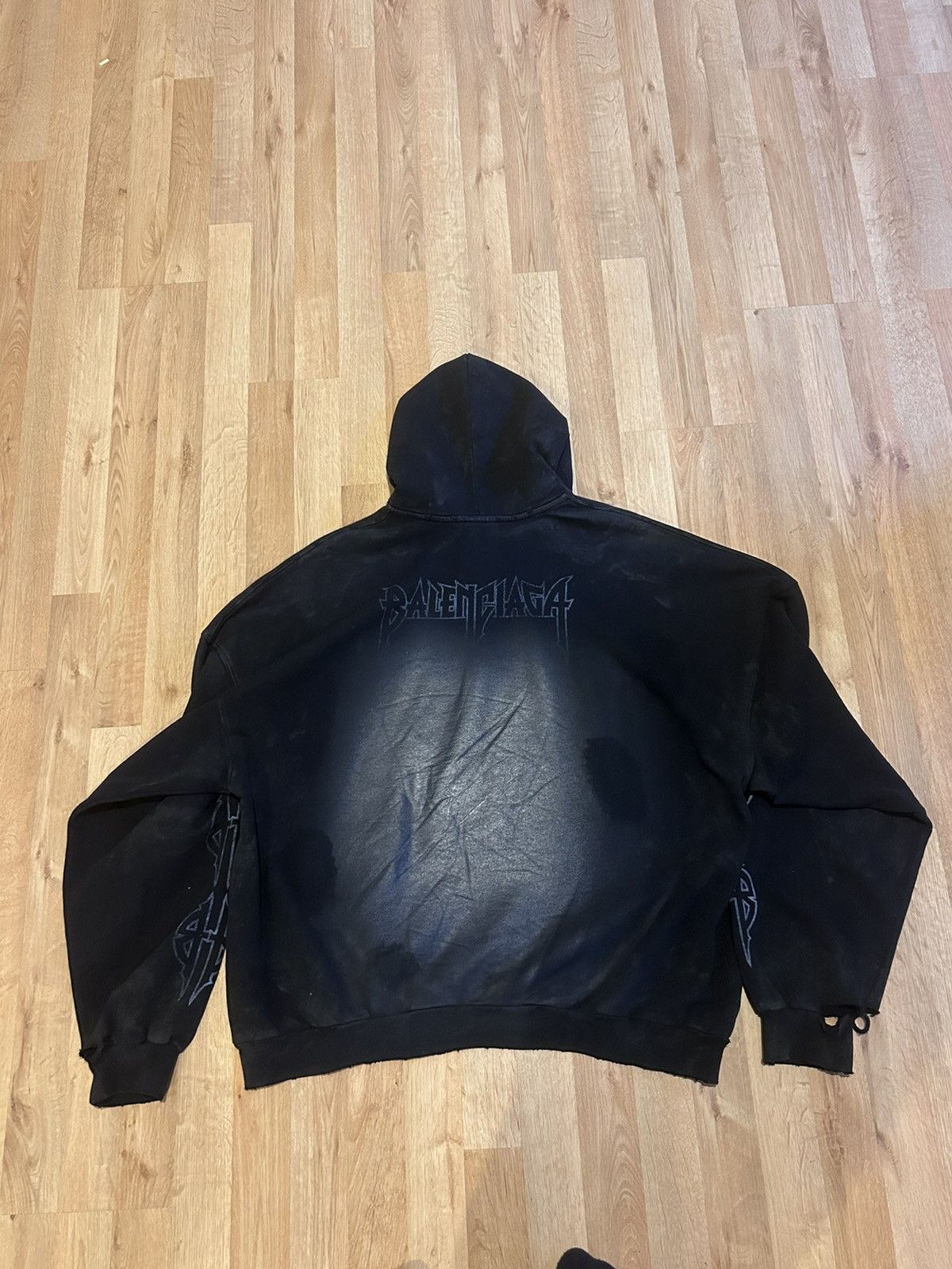 Balenciaga Balenciaga Paris Moon Hoodie | Grailed