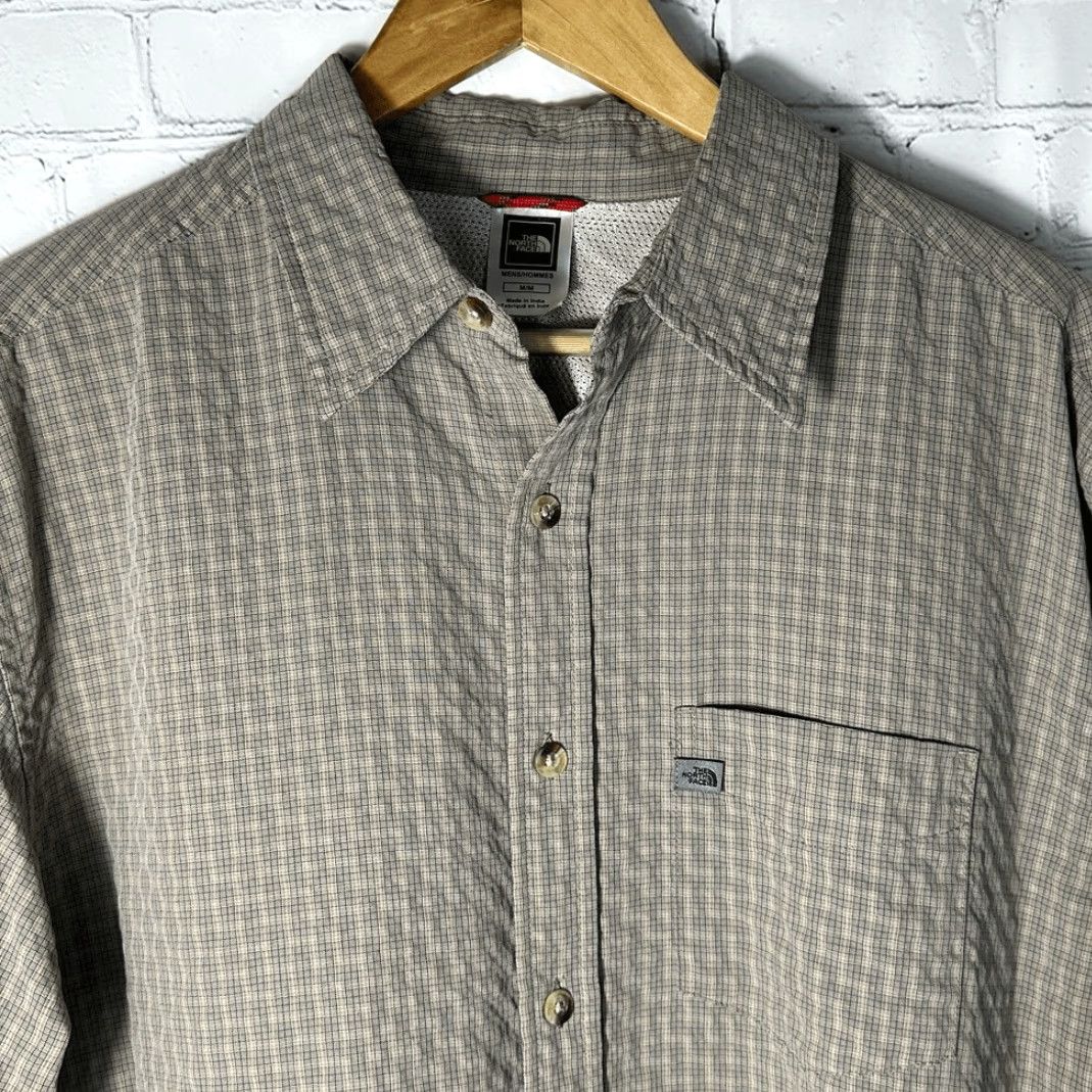 The North Face North Face Men’s Long Sleeve Button-Down Tan Black Plaid Shirt M Men’s Medium Tan Plaid Shirt Size US M / EU 48-50 / 2 - 2 Thumbnail