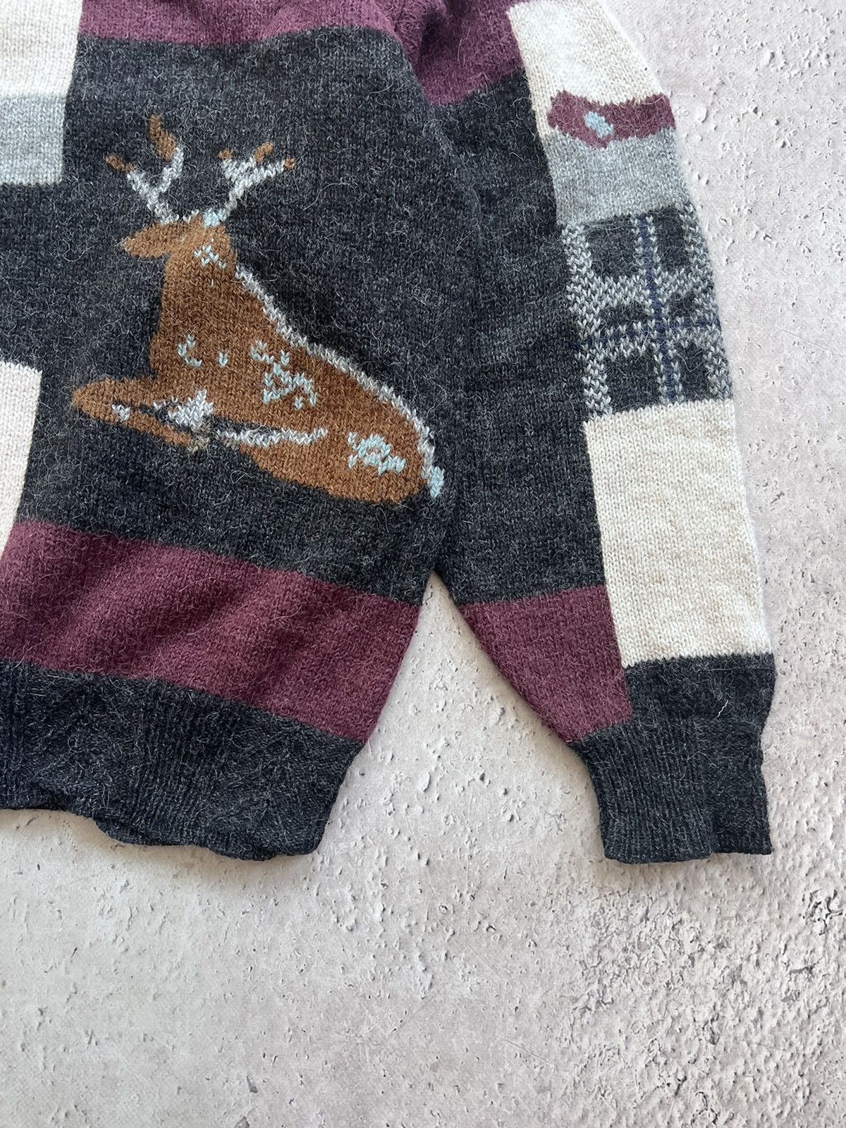 Carlo Colucci × Japanese Brand CARLO COLUCCI JAPANESE Y2K CRAZY 3d SWEATER Size US M / EU 48-50 / 2 - 11 Thumbnail
