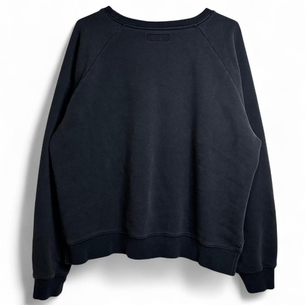 Atelier New Regime Atelier New Regime Black Boxy Spellout Sweatshirt Size US L / EU 52-54 / 3 - 6 Thumbnail