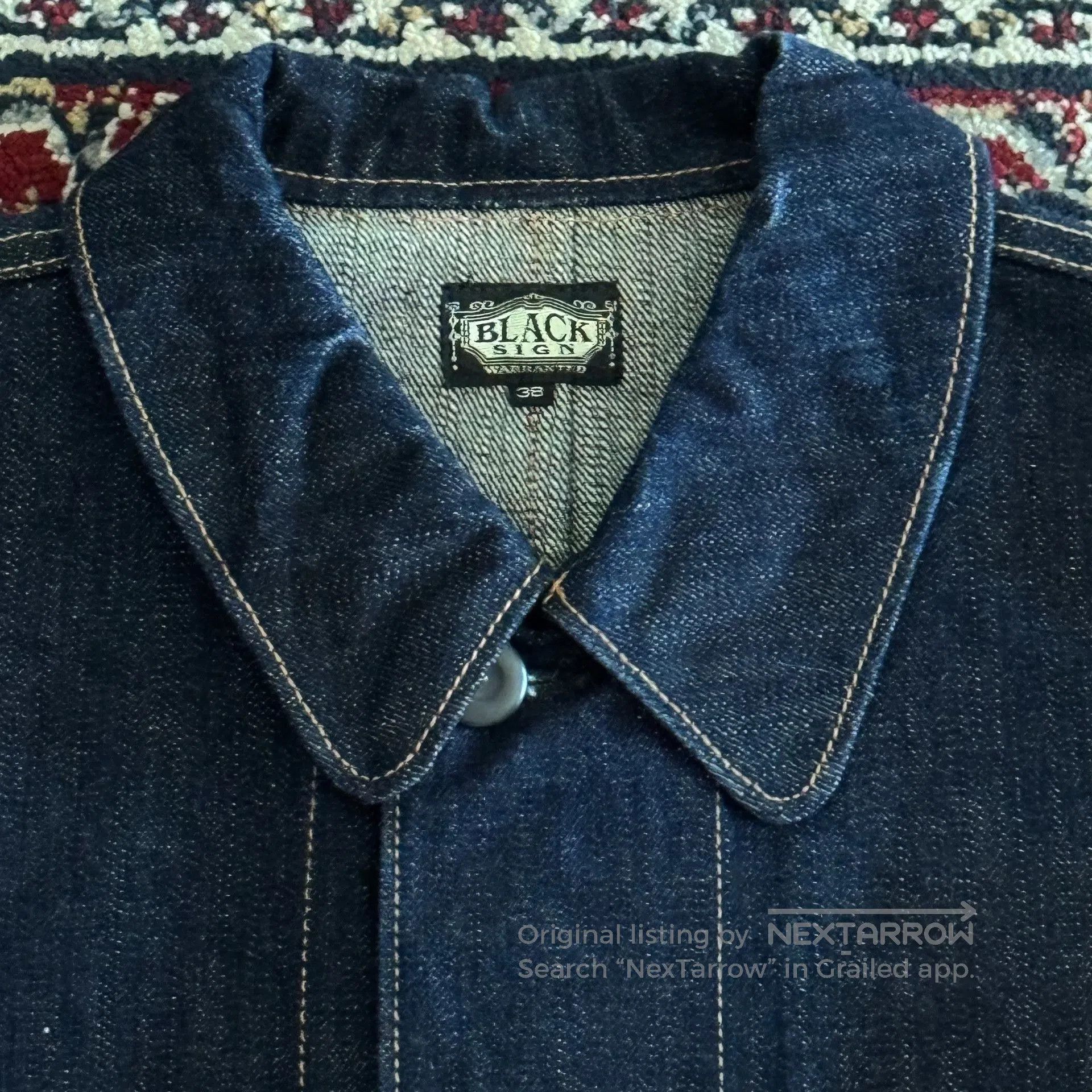 BLACK SIGN Black Sign Denim Jacket. Size US M / EU 48-50 / 2 - 3 Thumbnail