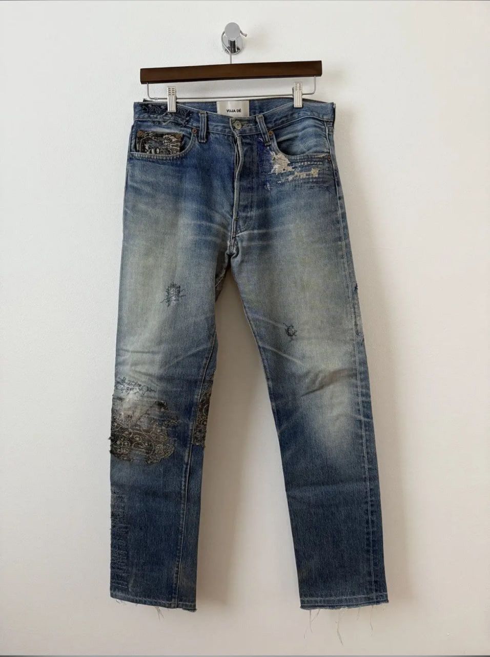 Proleta Re Art × Vuja De vuja de x proletareart glitch boro denim Size US 33 - 1 Thumbnail