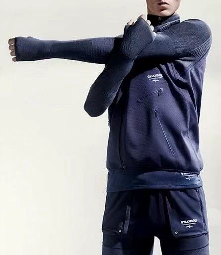 Nike GYAKUSOU compression pants rare navy 3M reflective S Size US 29 - 7 Thumbnail