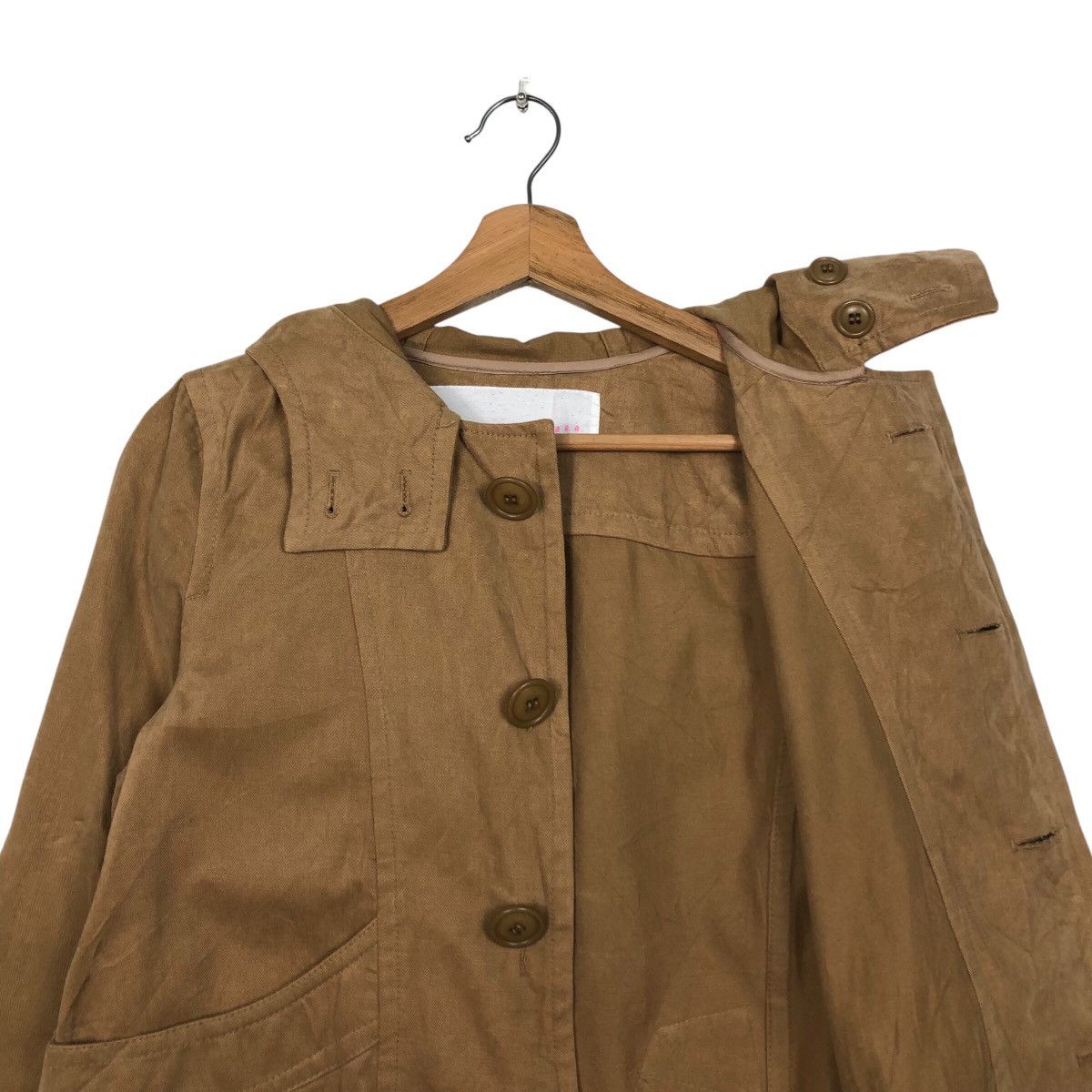 Issey Miyake 📌Vintage Cropped Biker Jacket Sunaokuwahara Duck Canvas Size US M / EU 48-50 / 2 - 14 Thumbnail